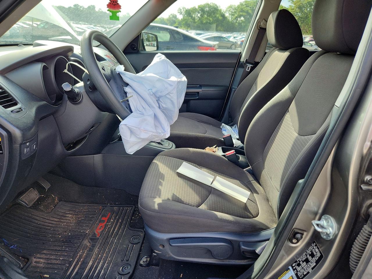 2013 Kia Soul Base Серый vin: KNDJT2A52D7494182