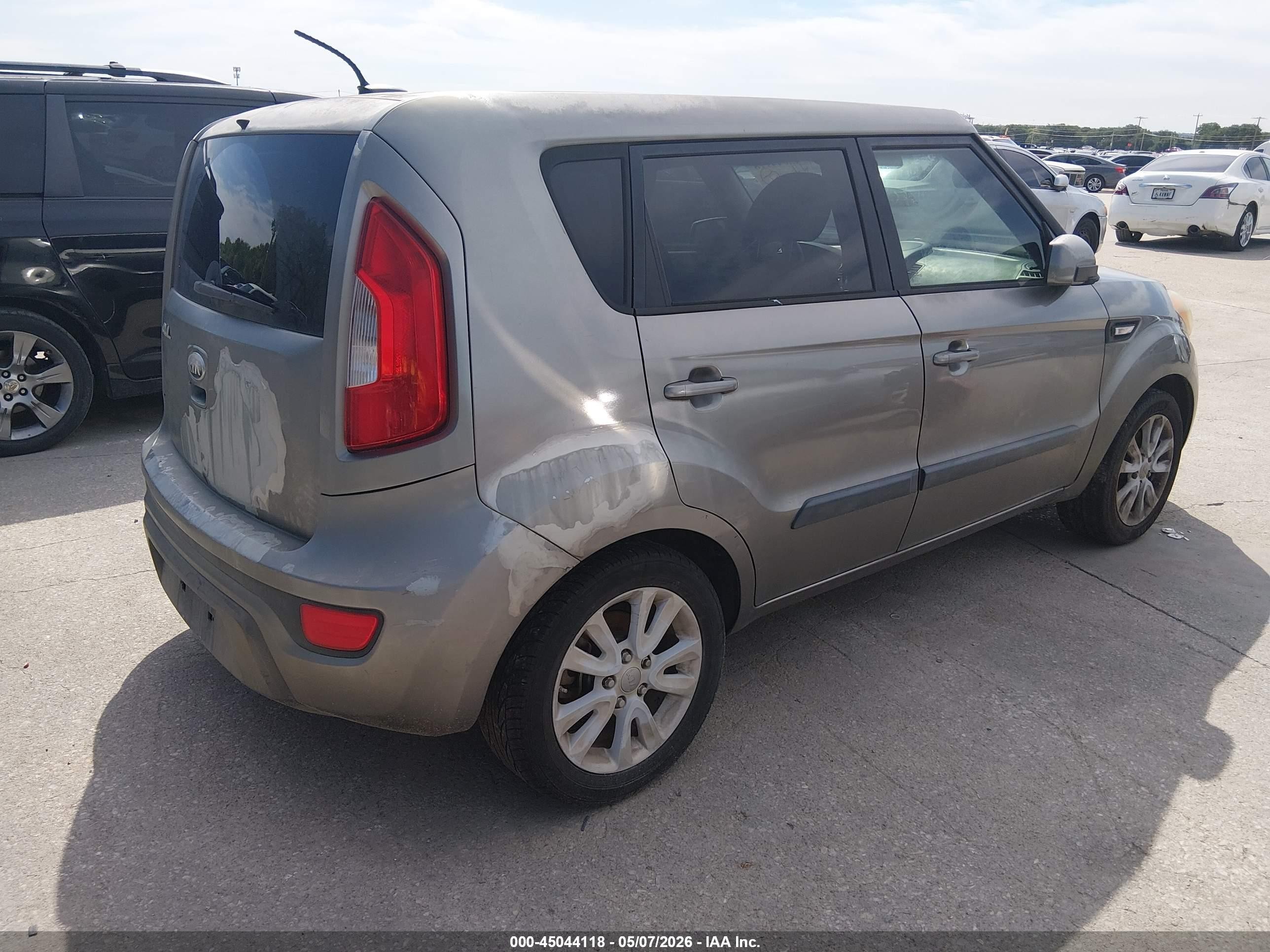 2013 Kia Soul   Gray vin: KNDJT2A52D7539847