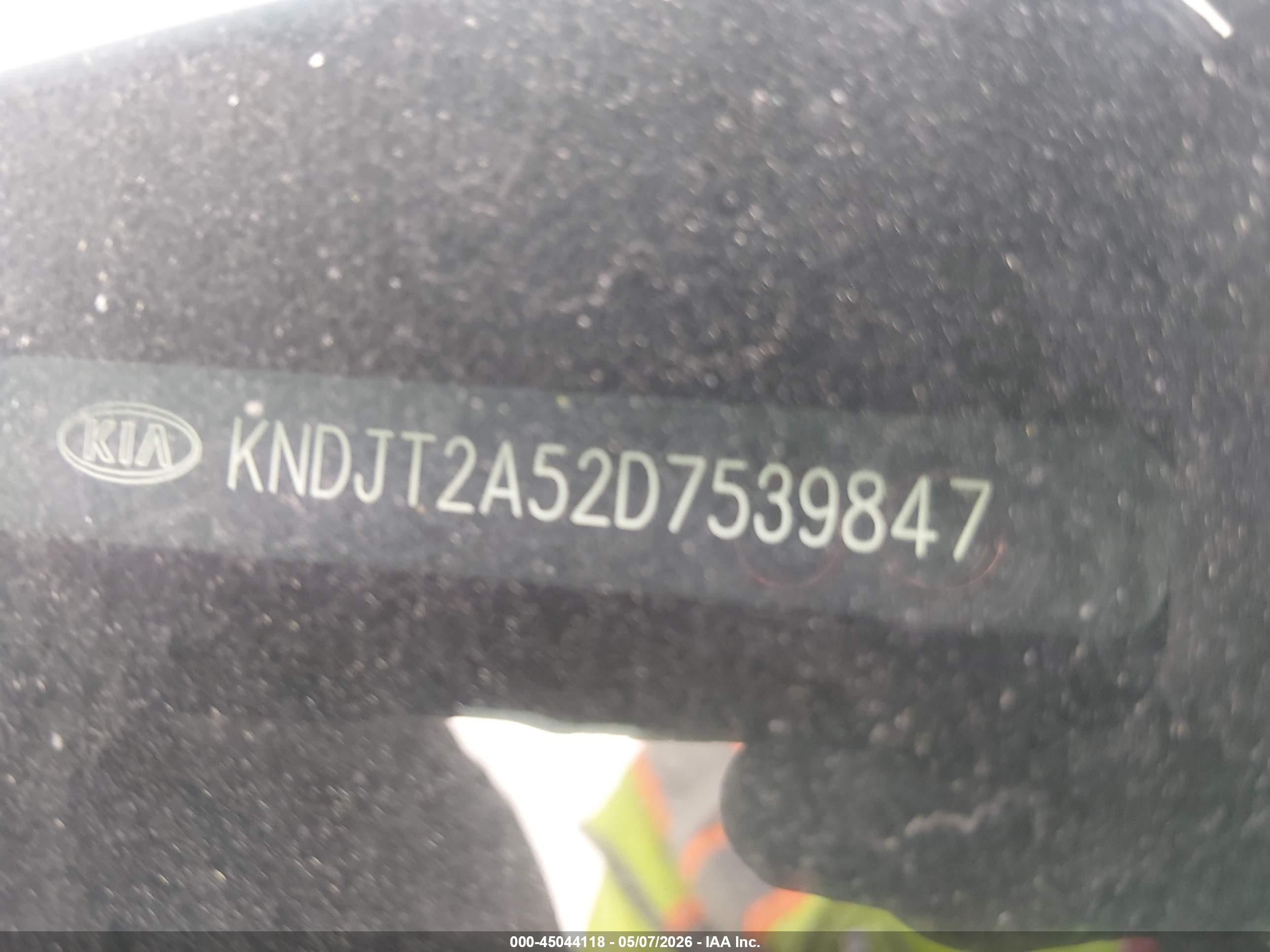 2013 Kia Soul   Gray vin: KNDJT2A52D7539847