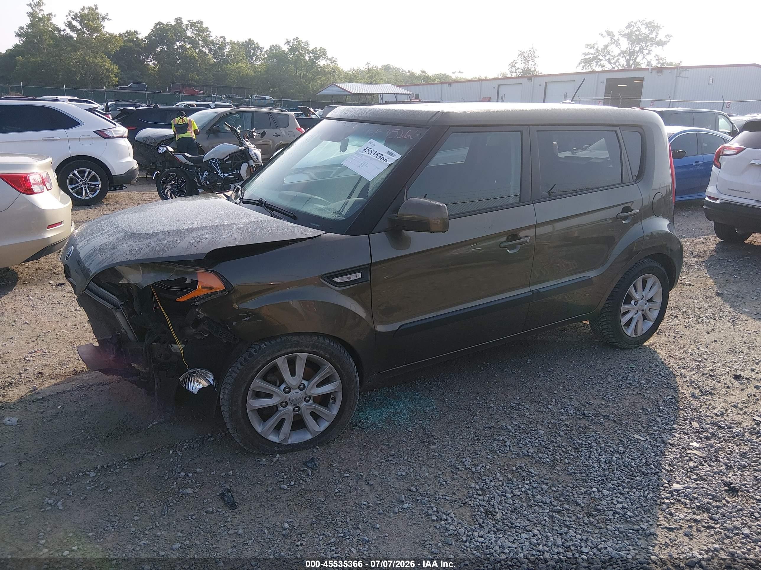 2013 Kia Soul   Green vin: KNDJT2A52D7550699