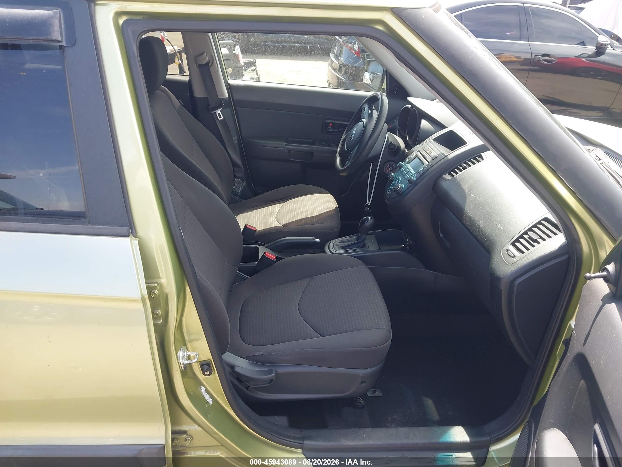 2013 Kia Soul   Green vin: KNDJT2A52D7561587
