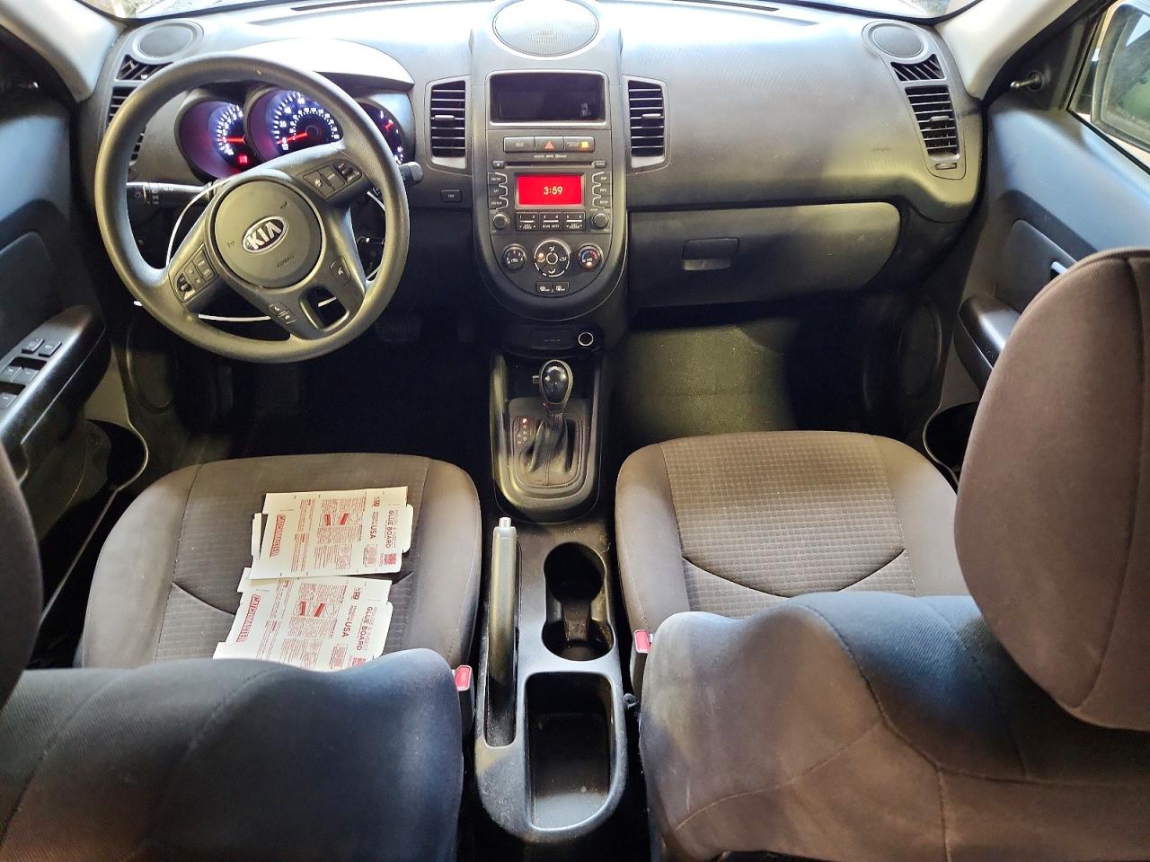 2013 Kia Soul Base Black vin: KNDJT2A52D7583752