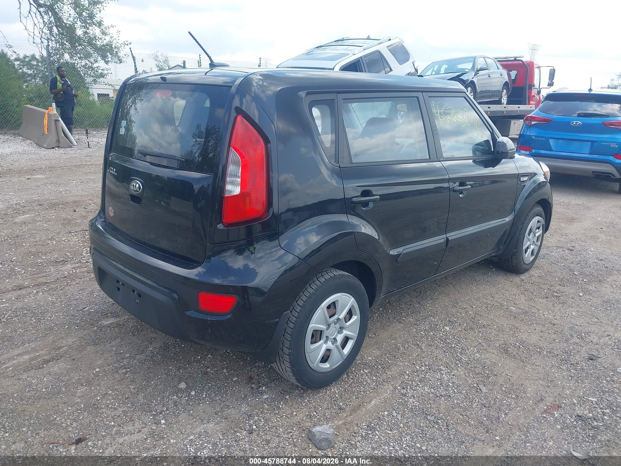2013 Kia Soul   Black vin: KNDJT2A52D7628656