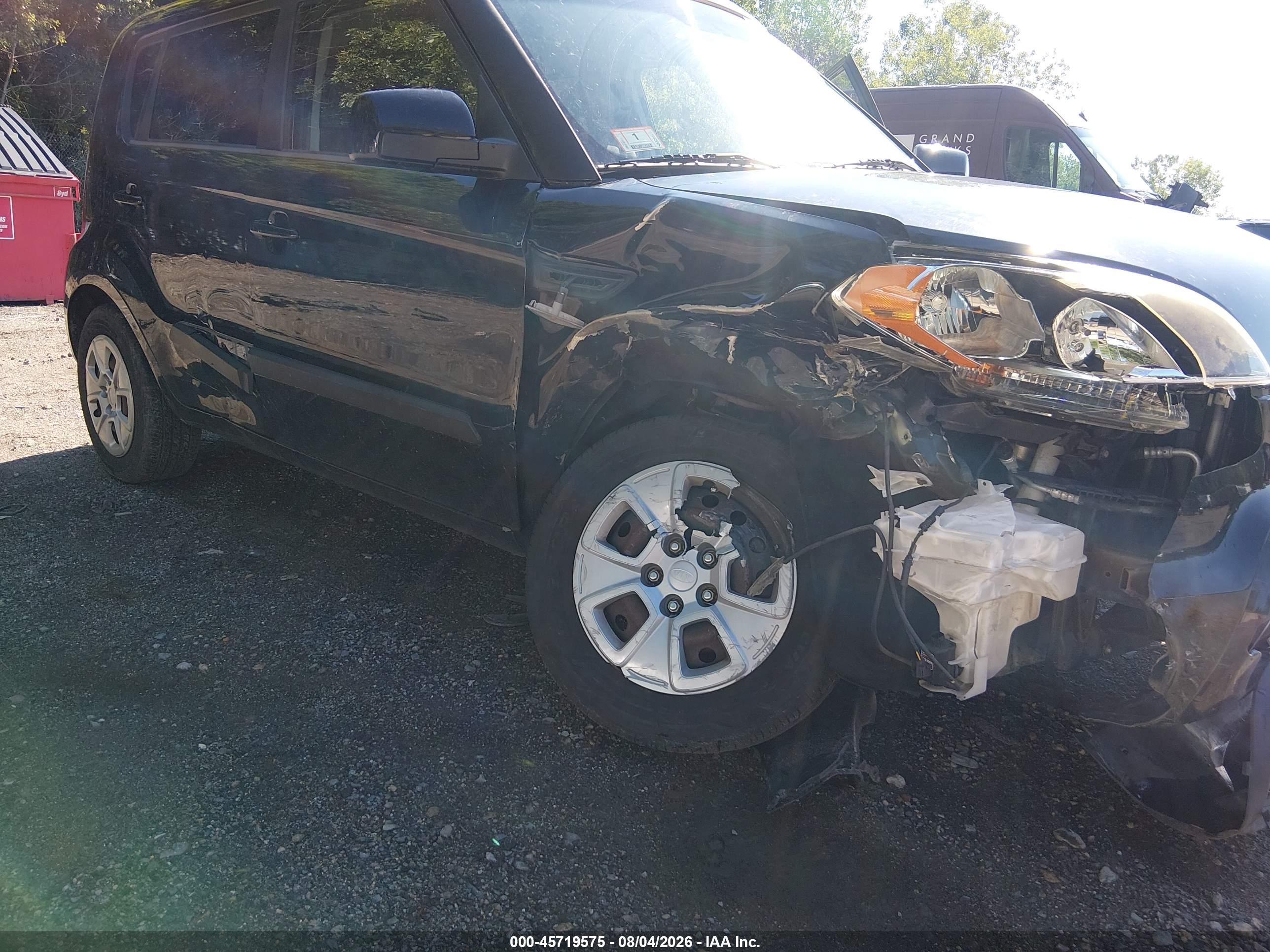 2012 Kia Soul   Черный vin: KNDJT2A53C7742633