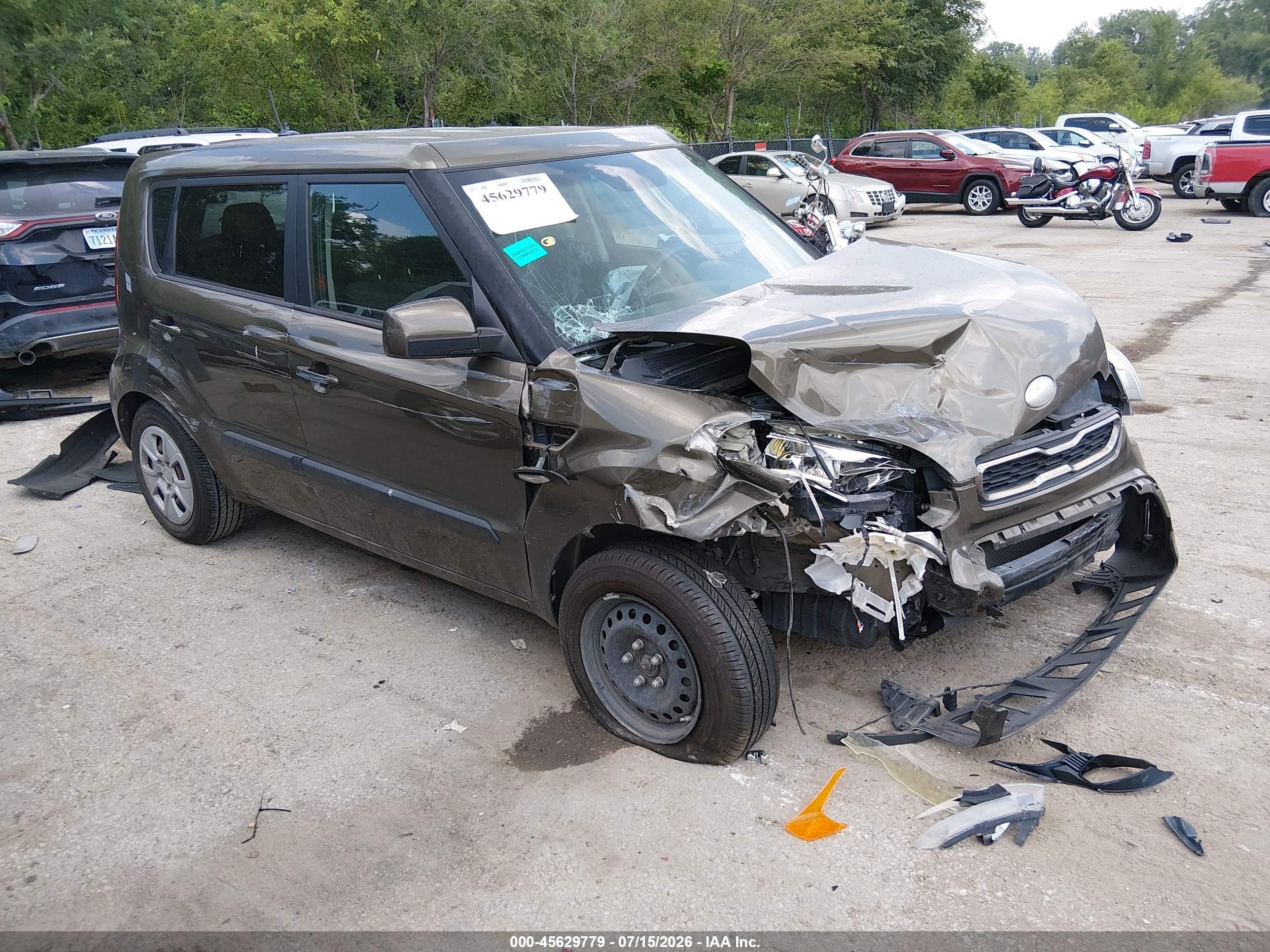 2013 Kia Soul   Brown vin: KNDJT2A53D7528405