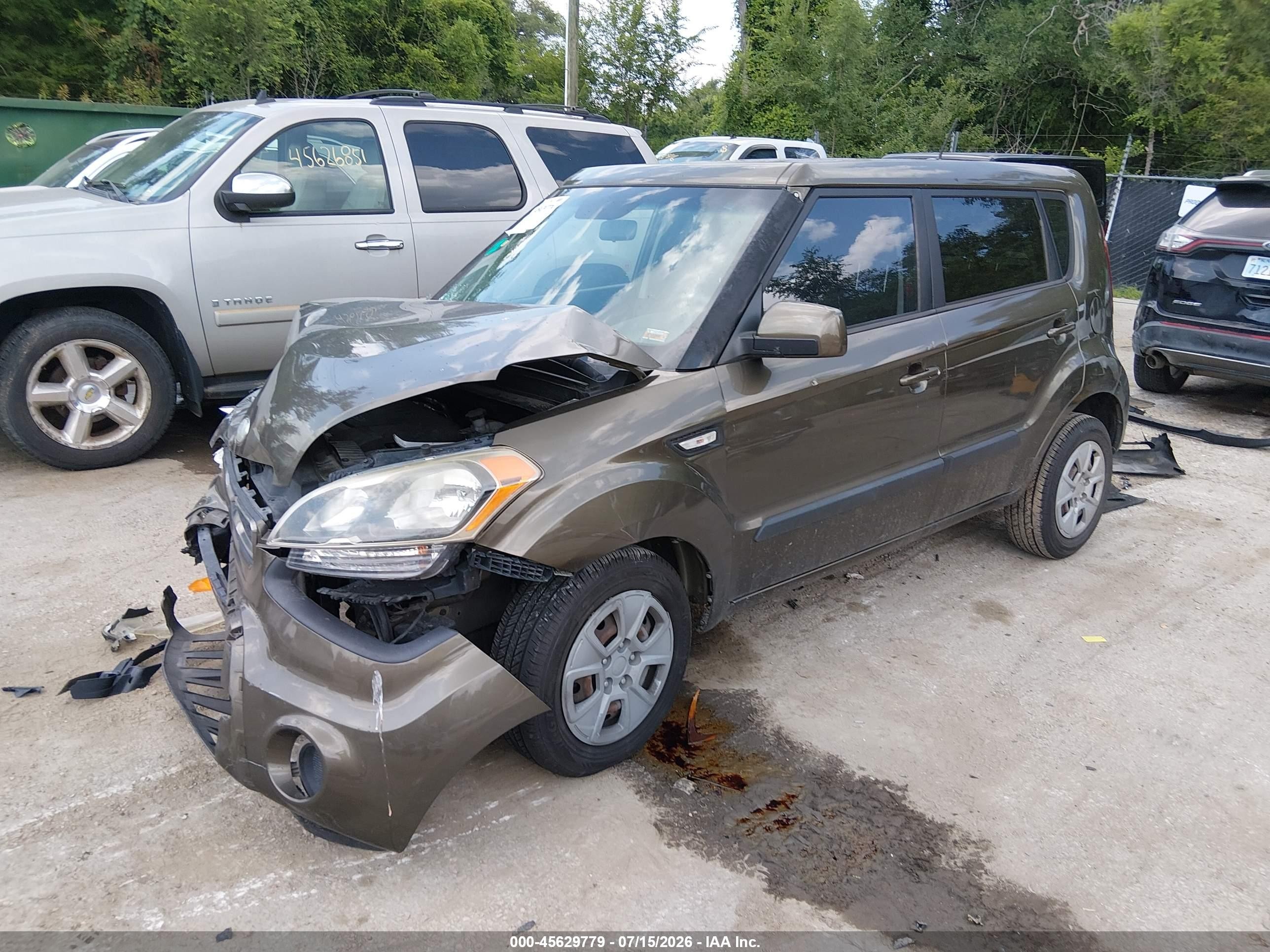 2013 Kia Soul   Brown vin: KNDJT2A53D7528405