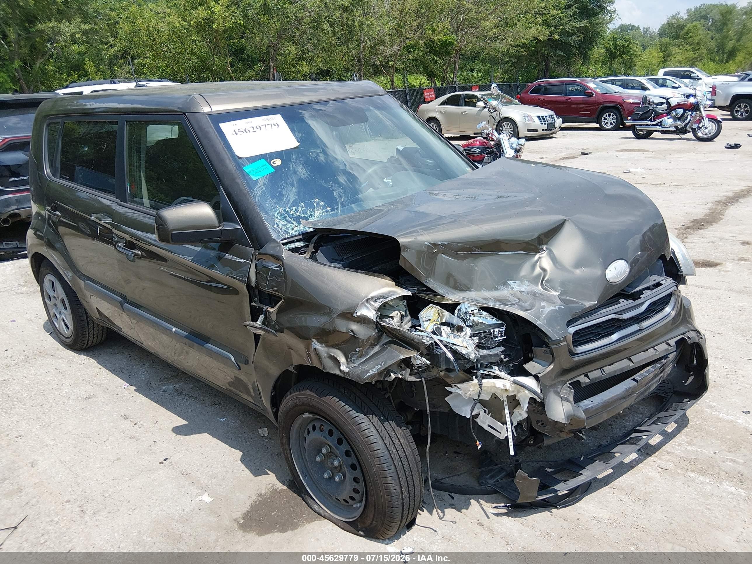 2013 Kia Soul   Brown vin: KNDJT2A53D7528405