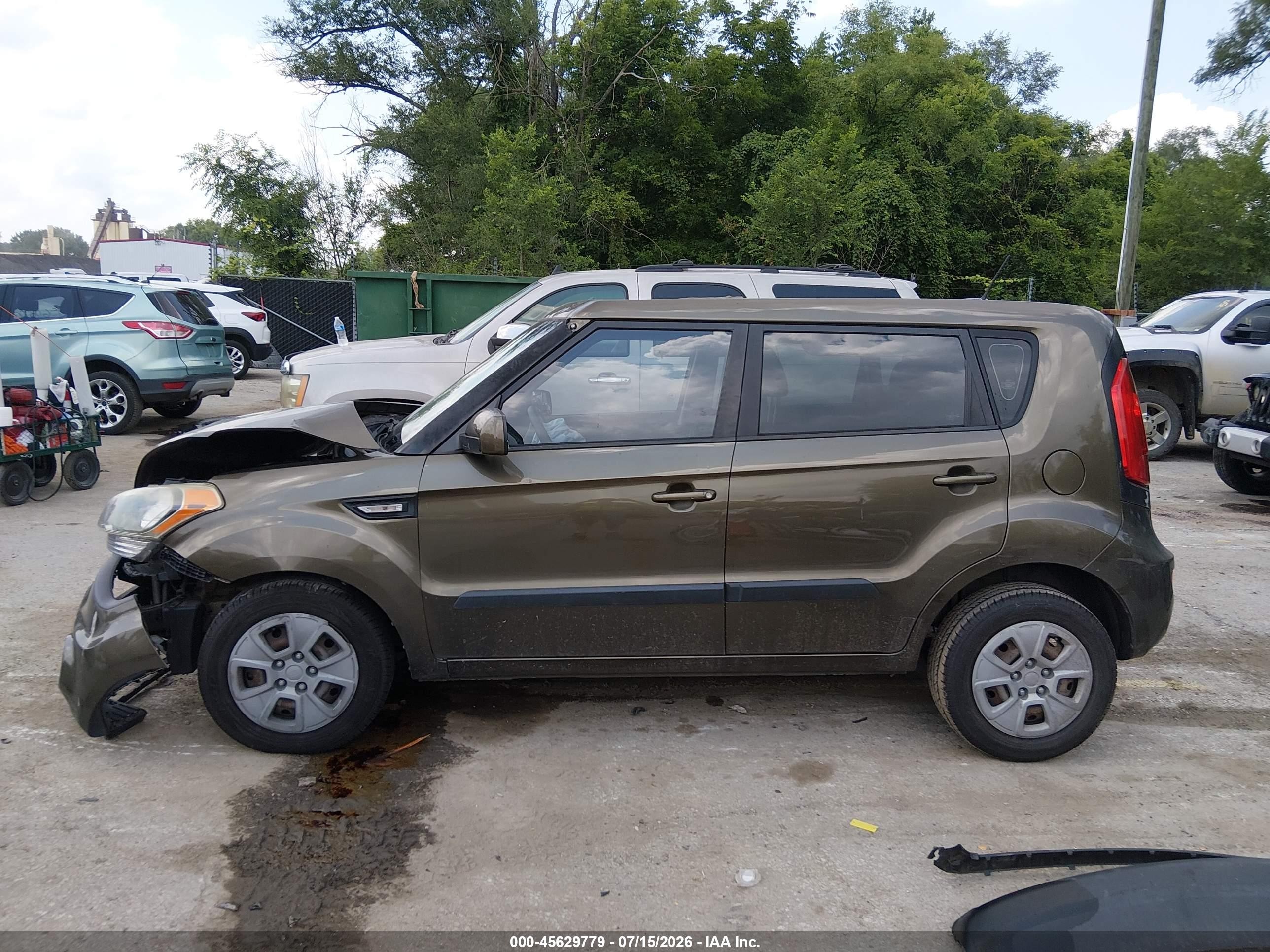 2013 Kia Soul   Brown vin: KNDJT2A53D7528405