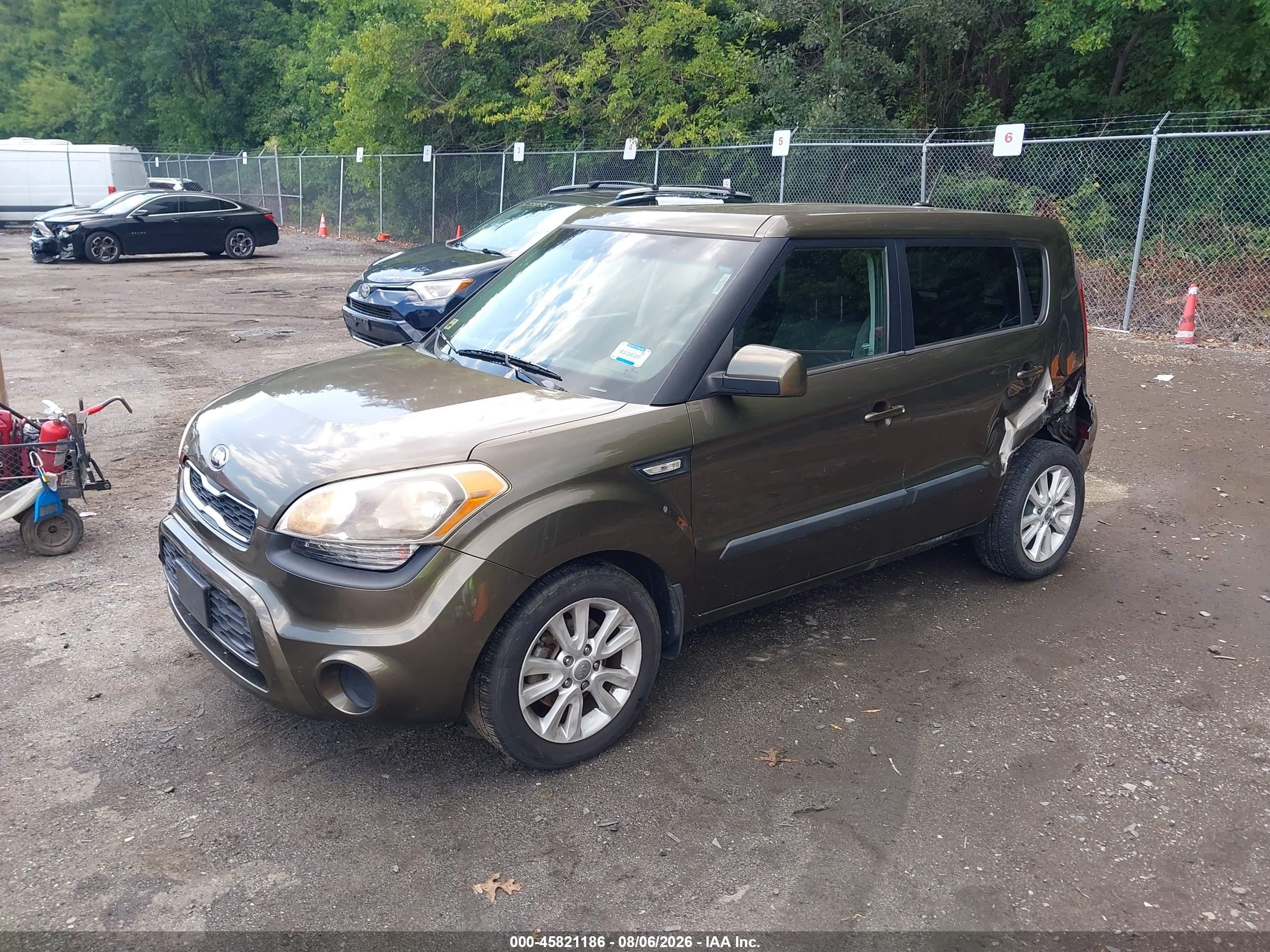 2013 Kia Soul   Green vin: KNDJT2A53D7549917