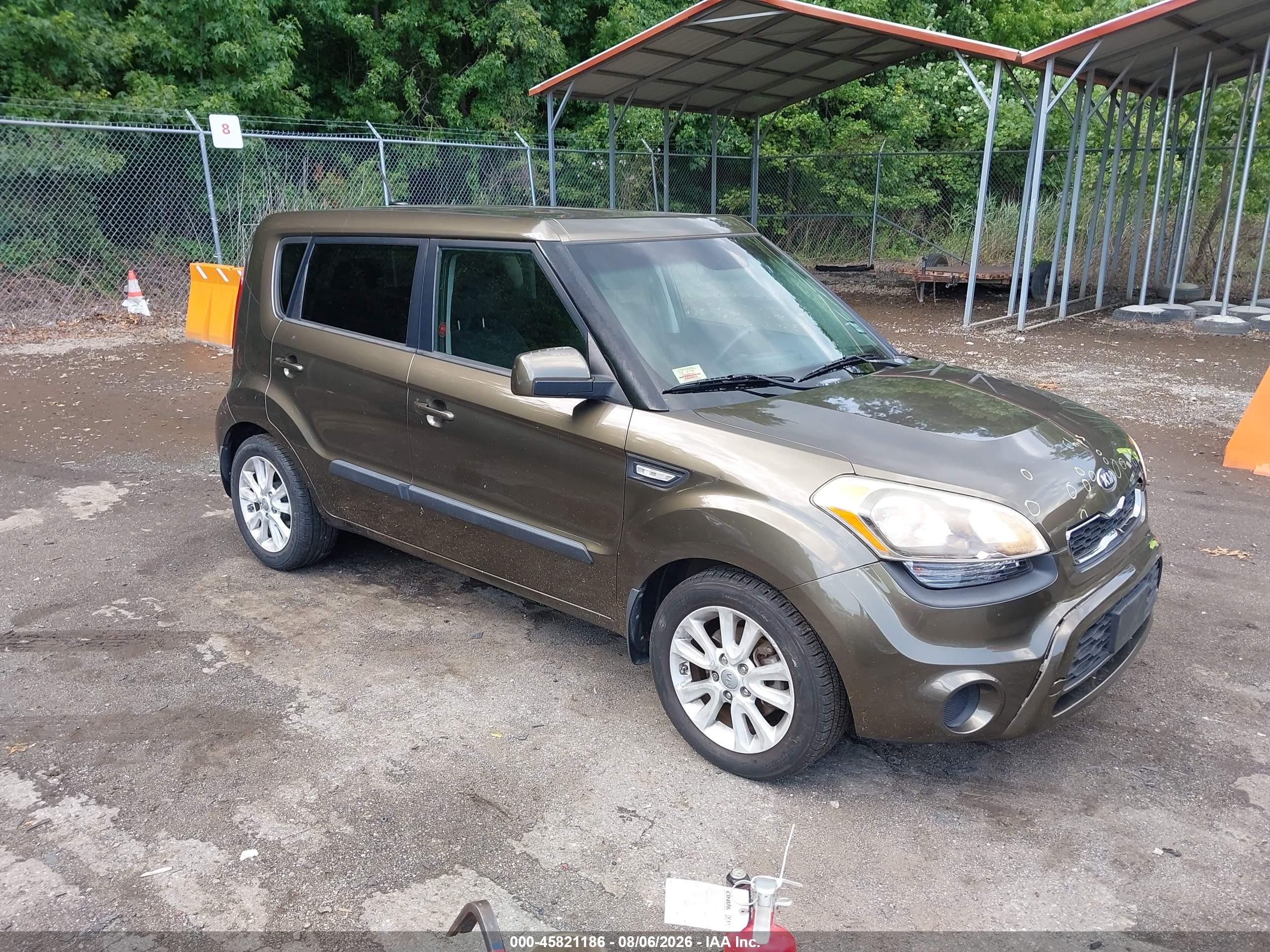 2013 Kia Soul   Green vin: KNDJT2A53D7549917