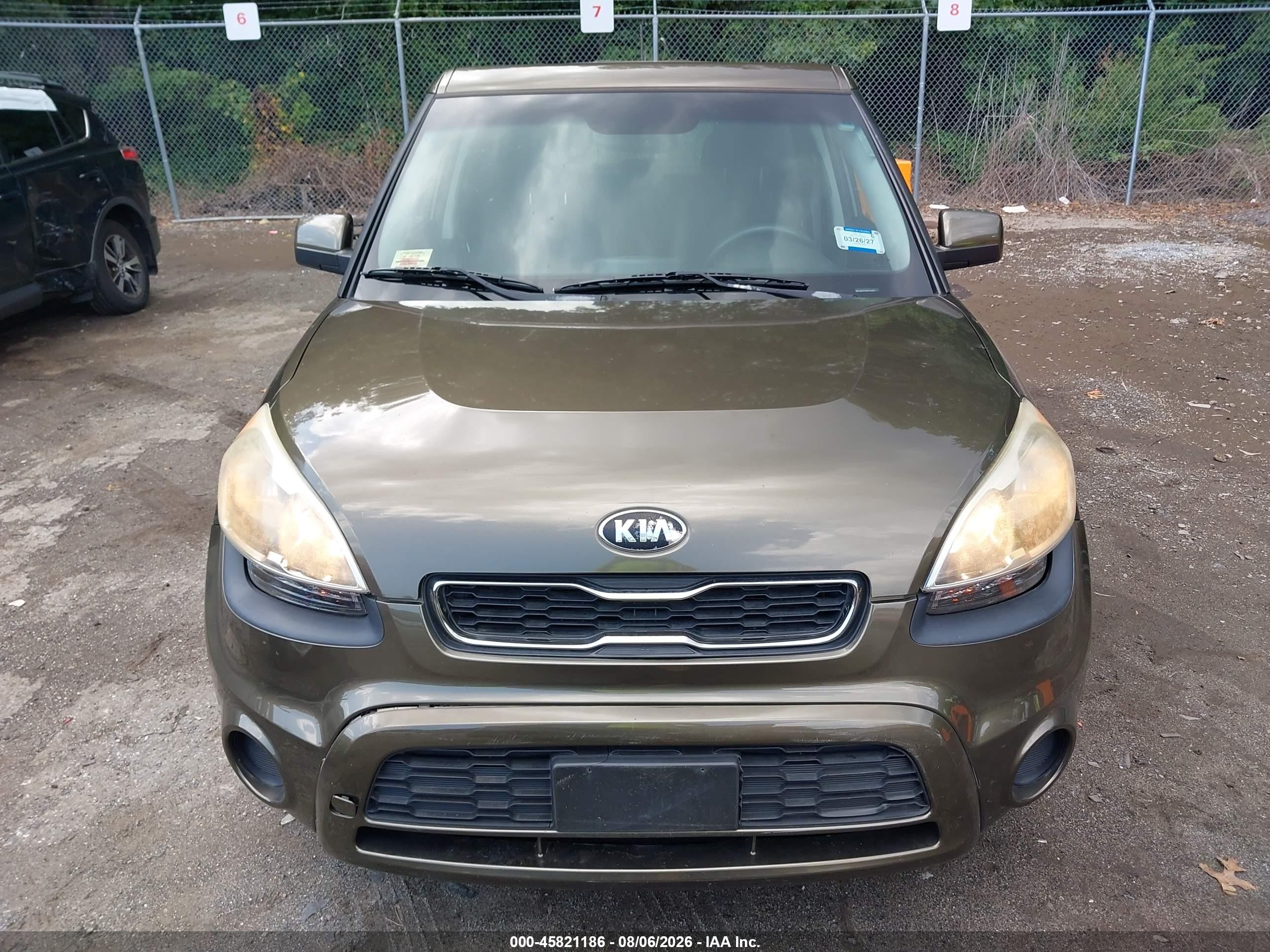 2013 Kia Soul   Green vin: KNDJT2A53D7549917