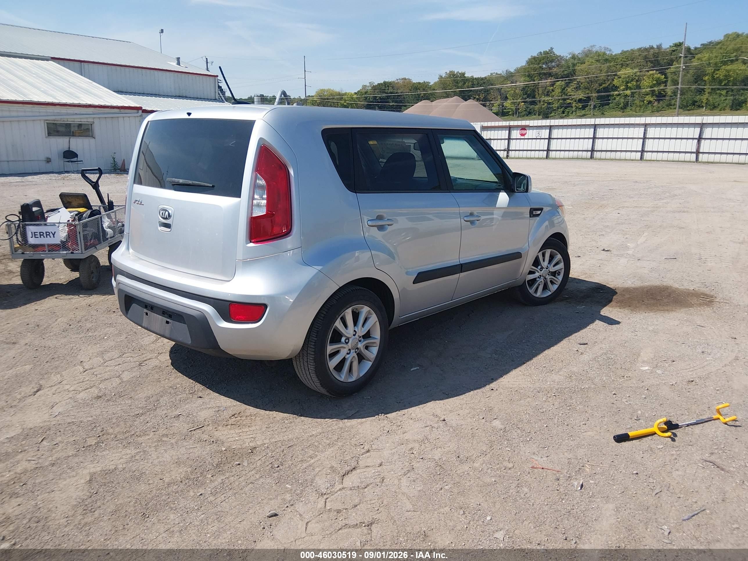 2013 Kia Soul   Gray vin: KNDJT2A53D7576678