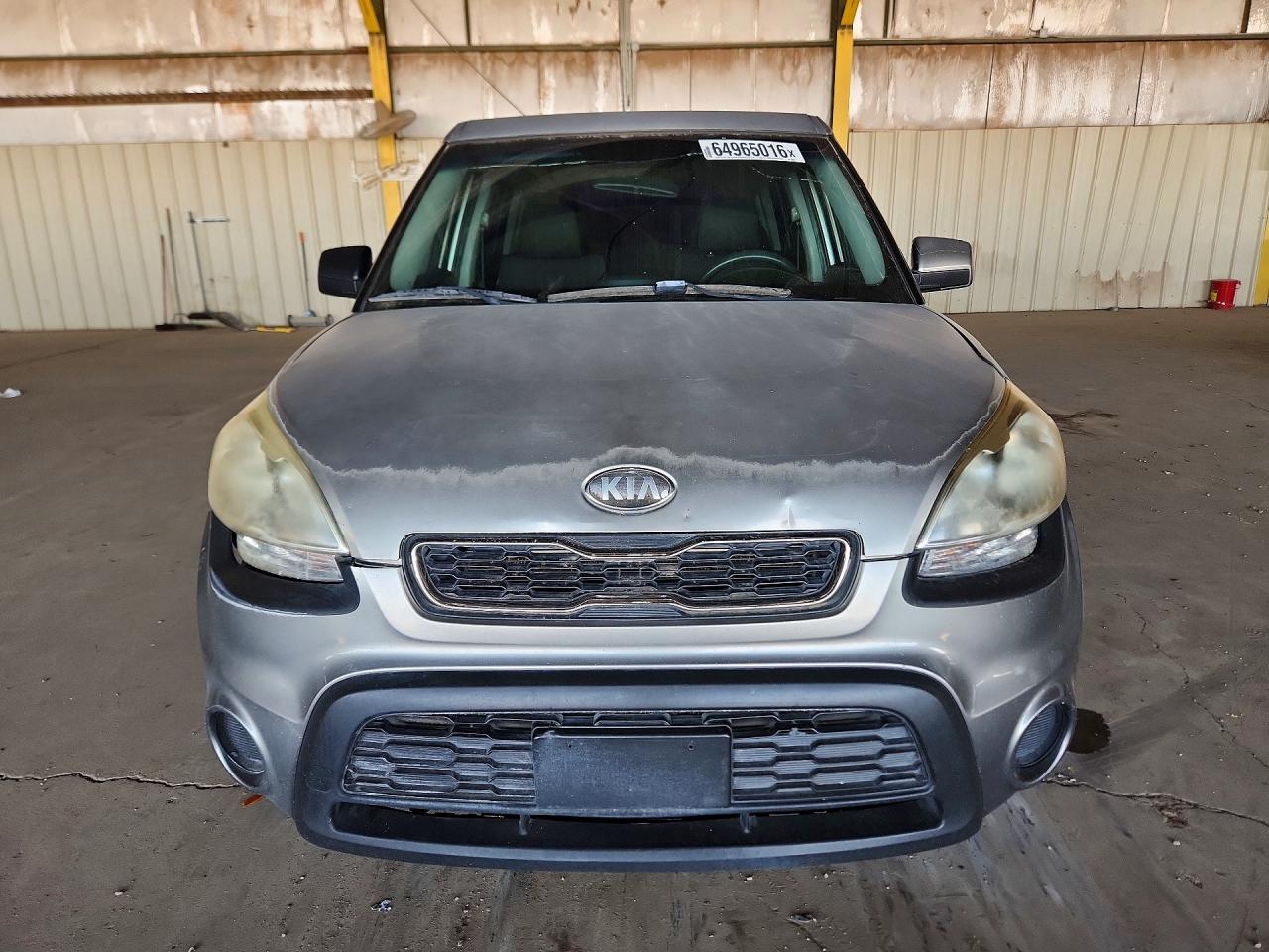 2013 Kia Soul Base Gray vin: KNDJT2A53D7580424