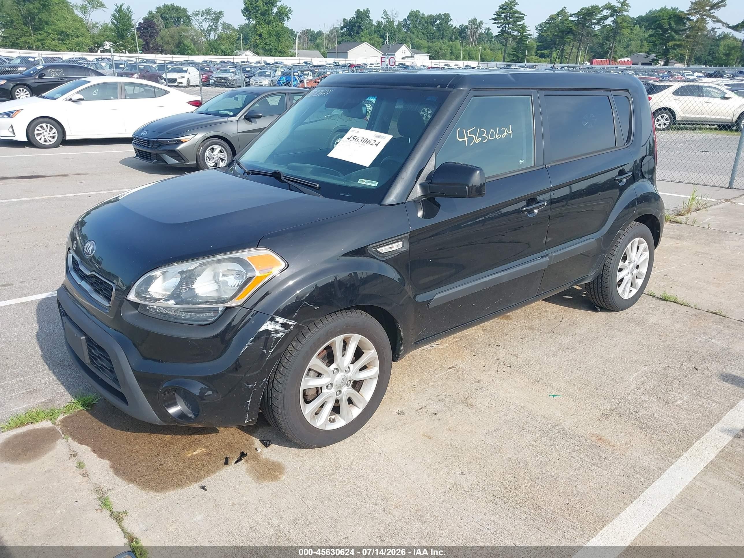 2013 Kia Soul   Black vin: KNDJT2A53D7610098