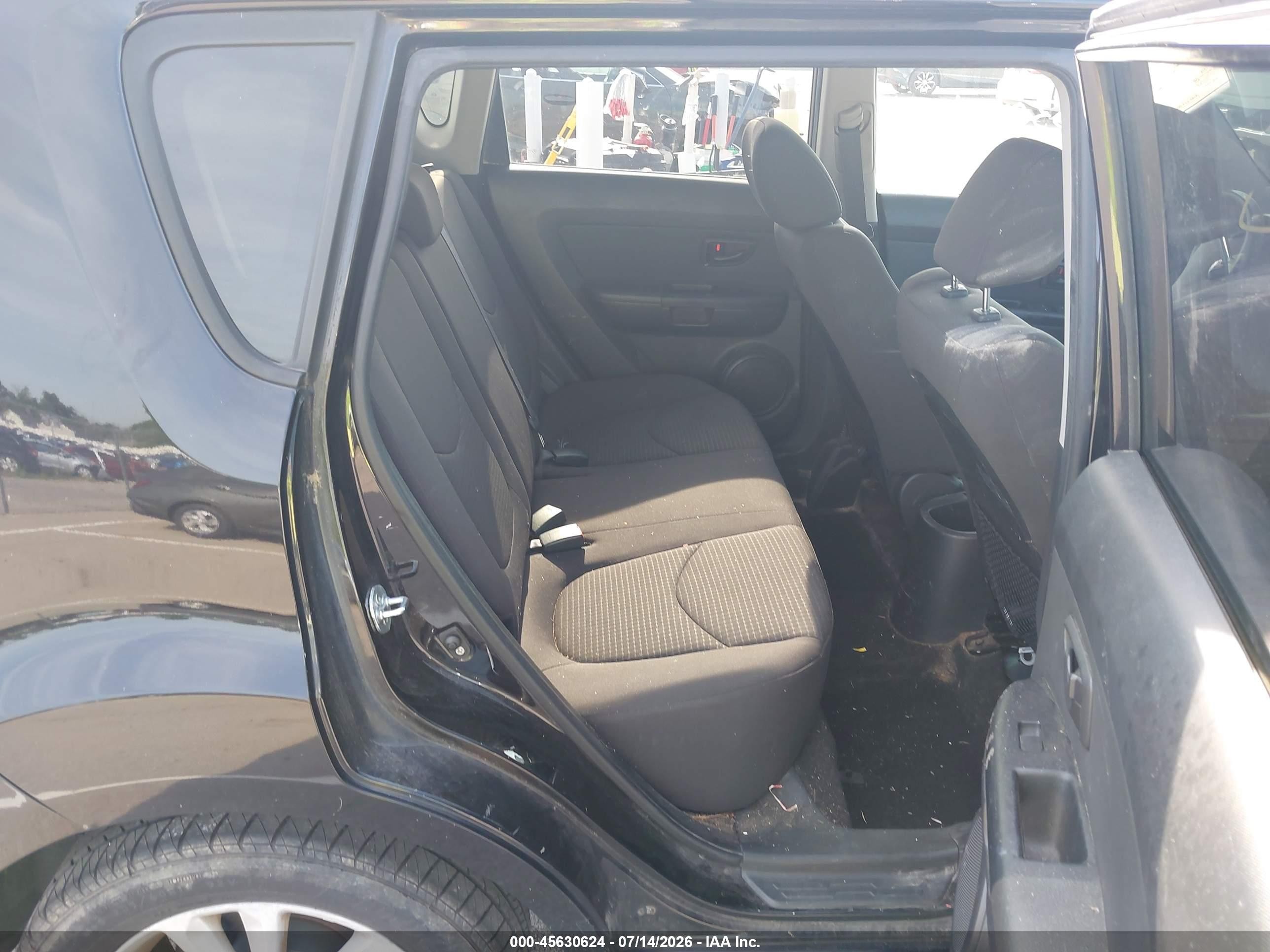 2013 Kia Soul   Black vin: KNDJT2A53D7610098