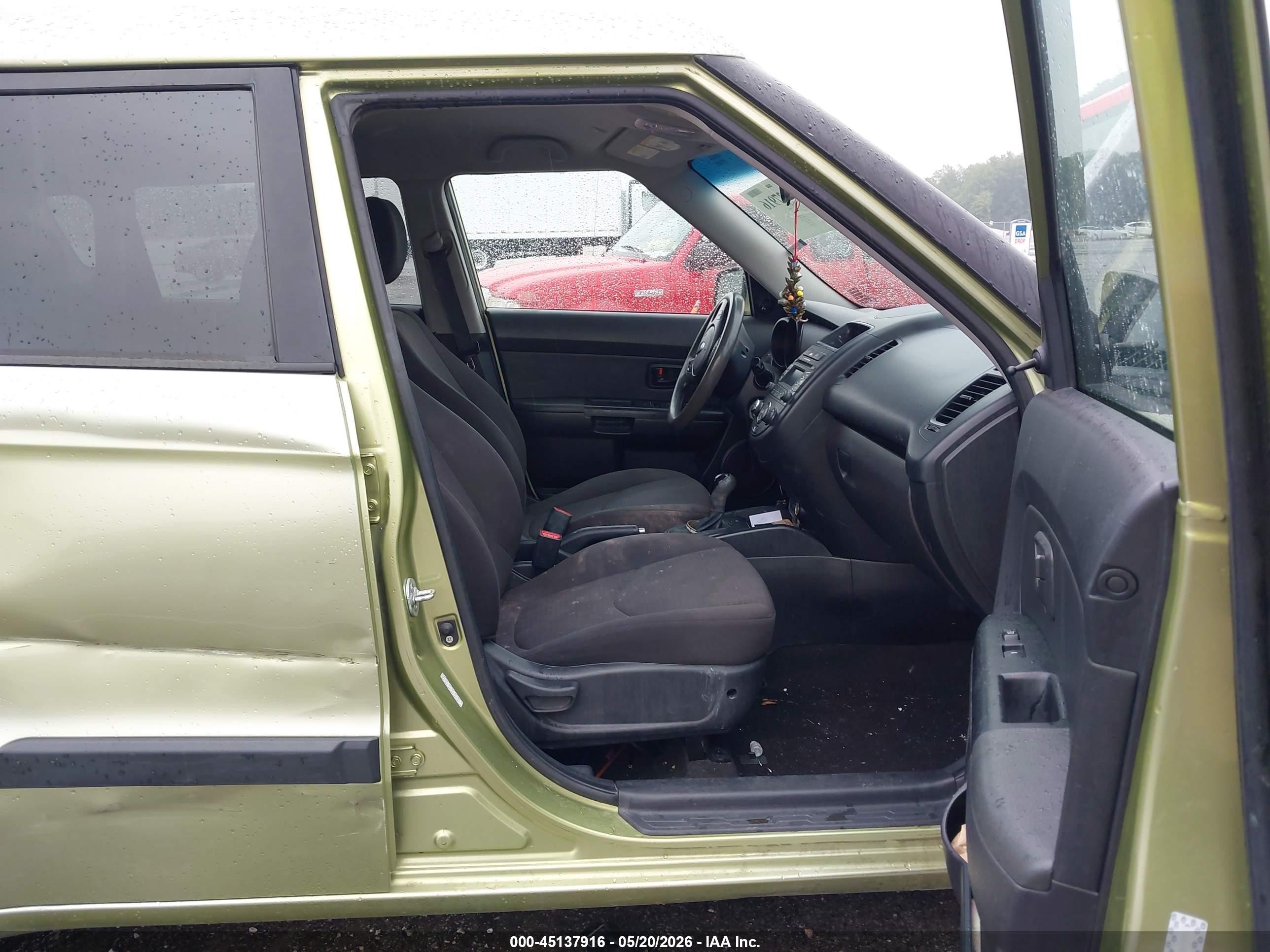 2013 Kia Soul Зеленый vin: KNDJT2A53D7613891