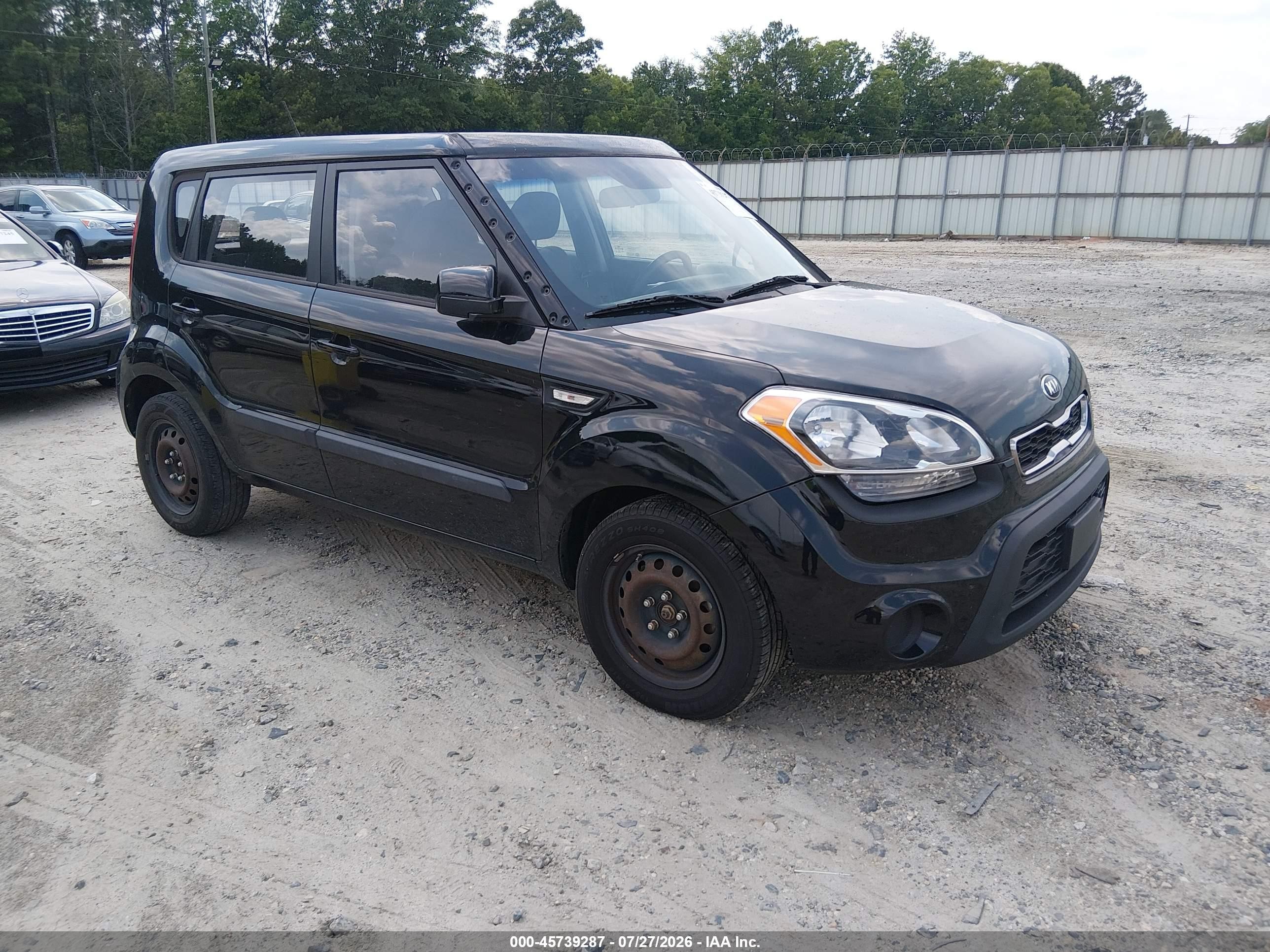2013 Kia Soul   Black vin: KNDJT2A53D7629282