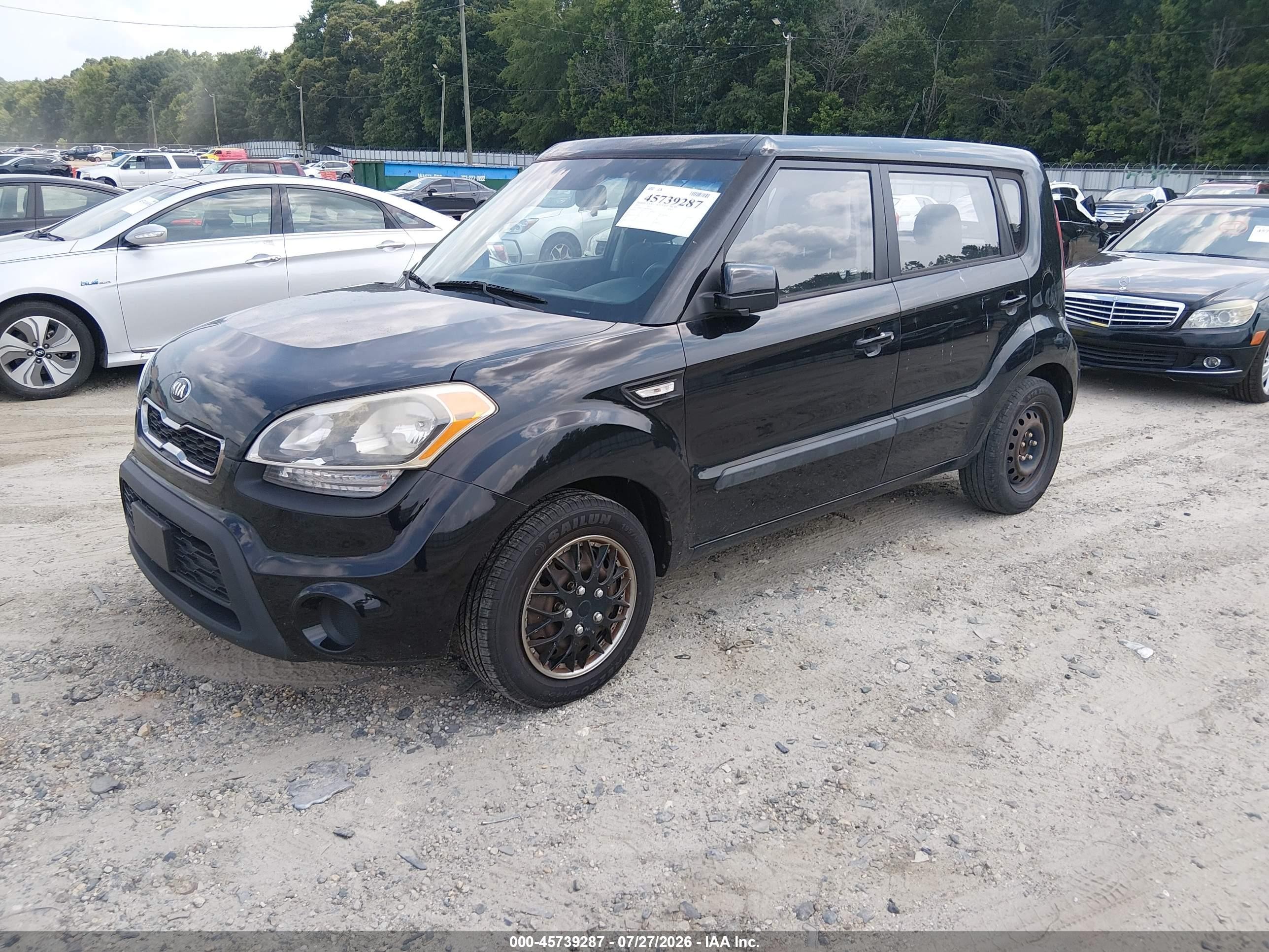 2013 Kia Soul   Black vin: KNDJT2A53D7629282