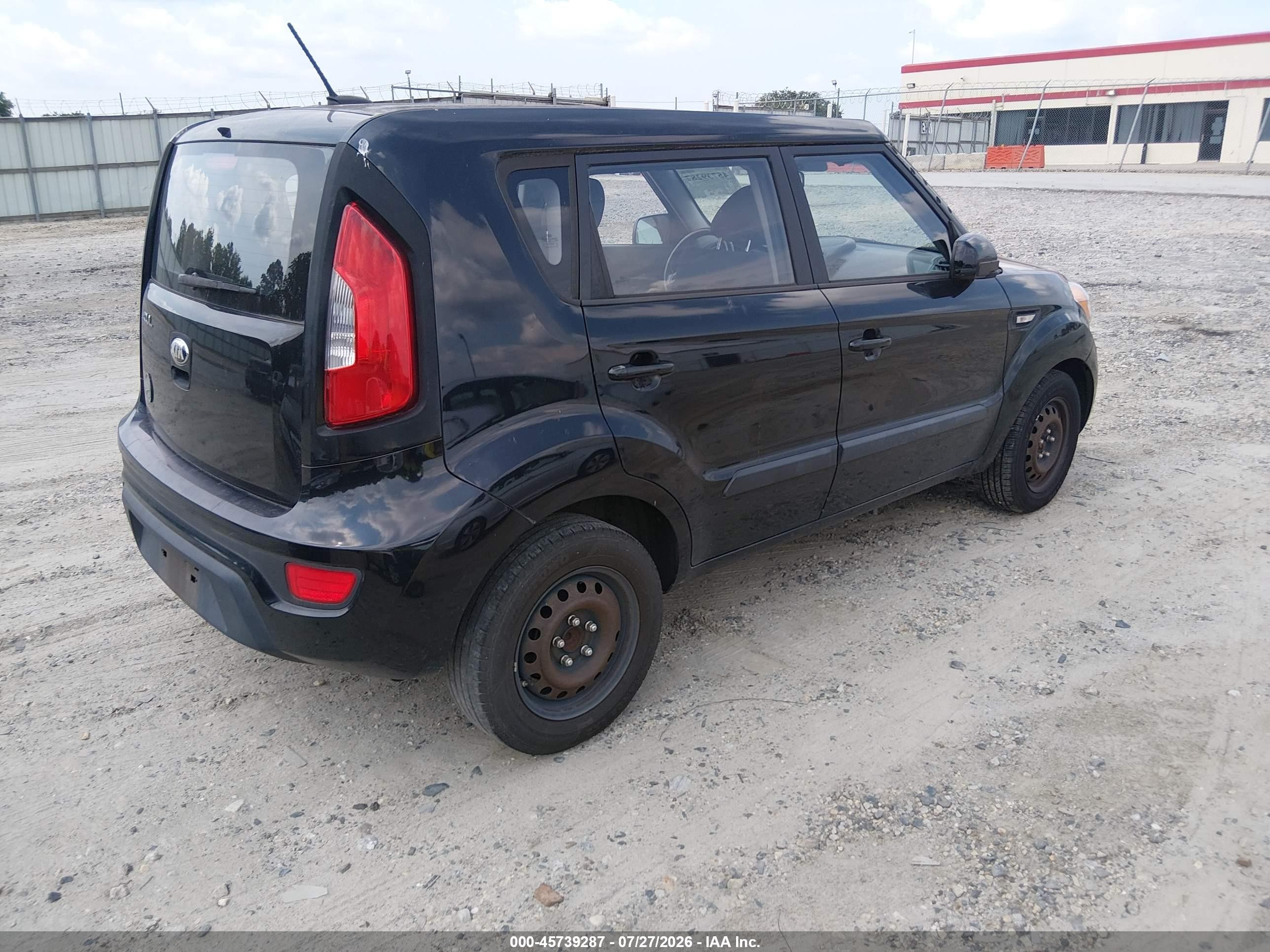 2013 Kia Soul   Black vin: KNDJT2A53D7629282