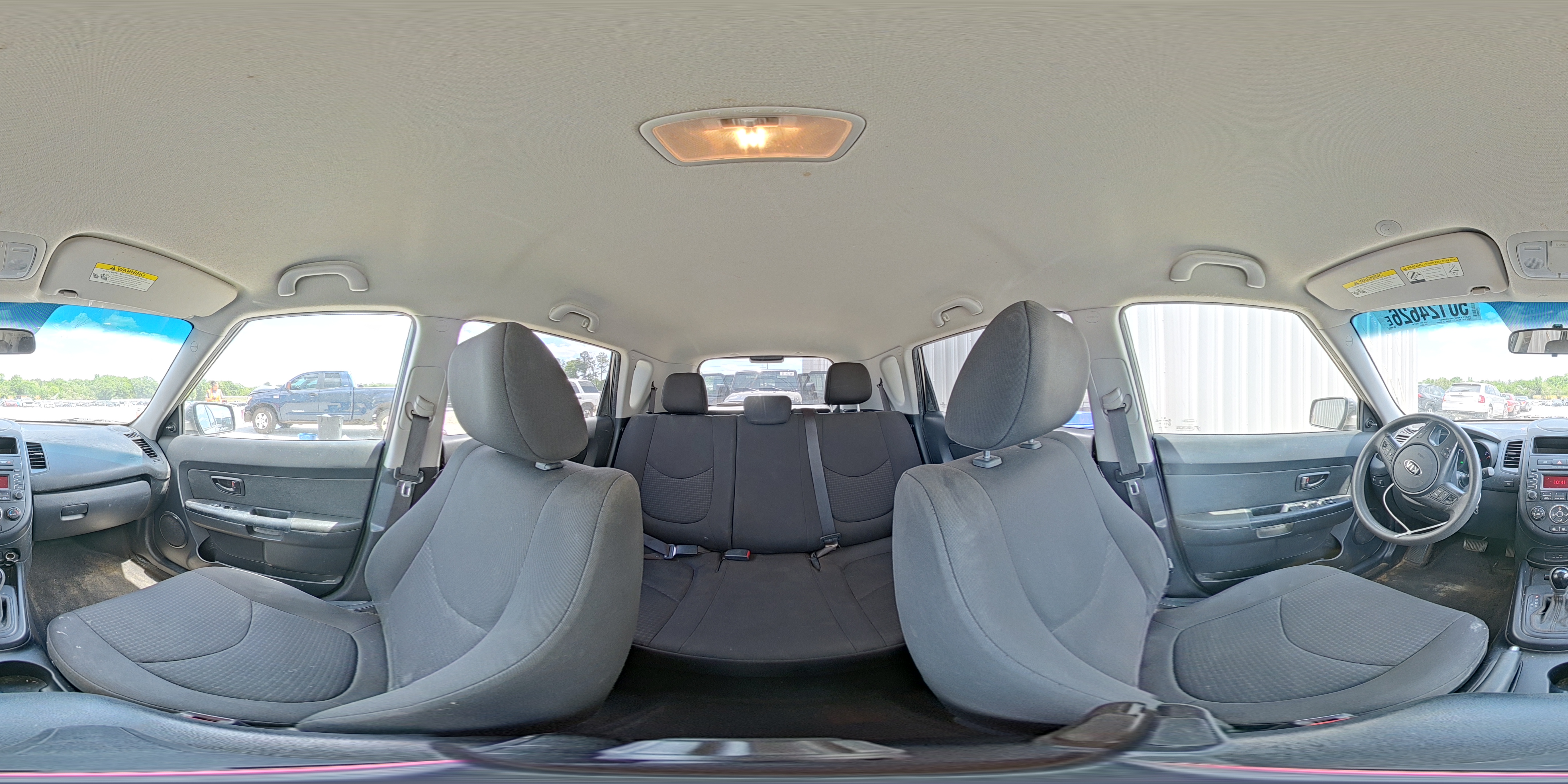 2013 Kia Soul Base Gray vin: KNDJT2A53D7630240
