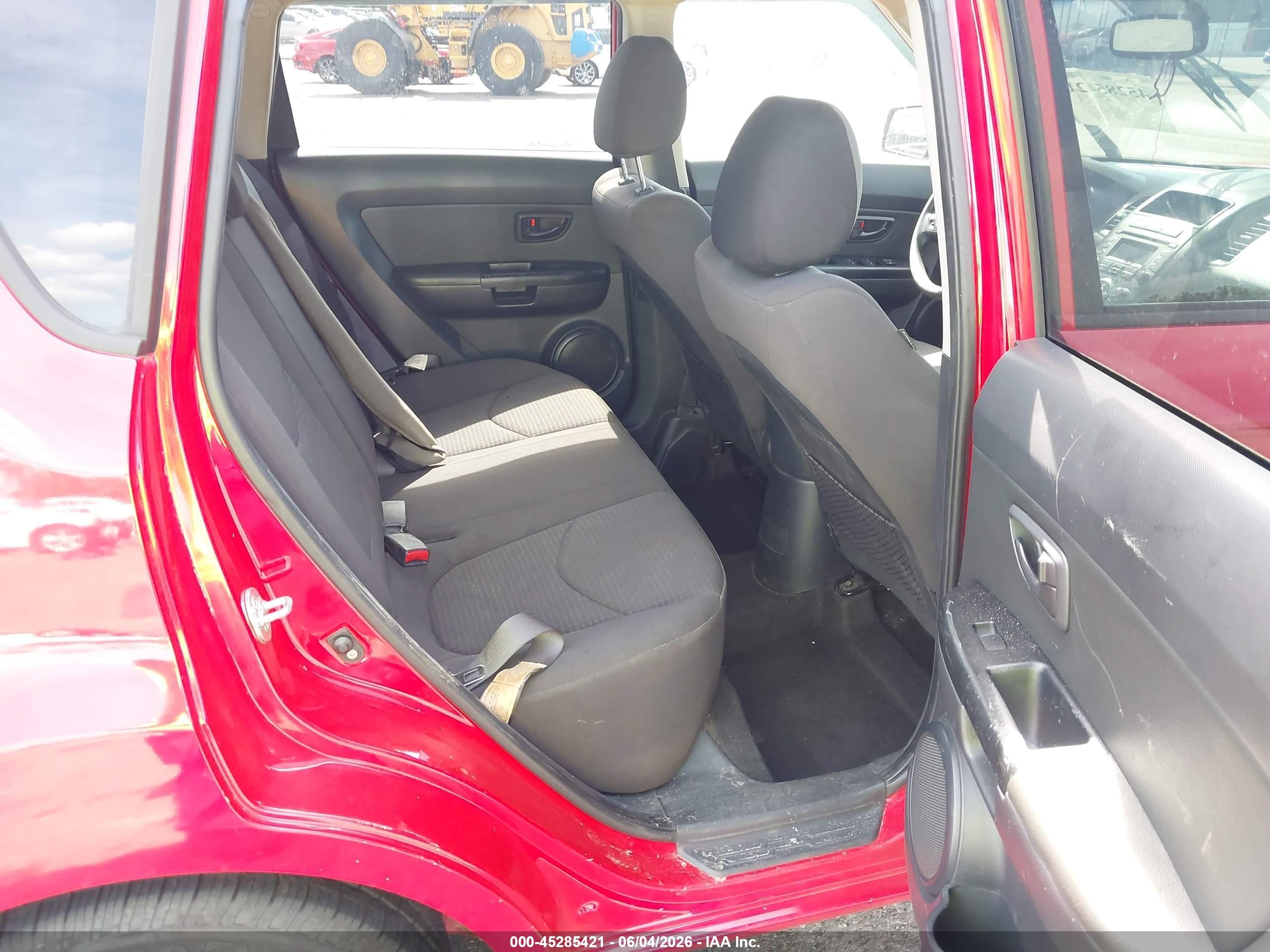 2013 Kia Soul   Red vin: KNDJT2A53D7633431