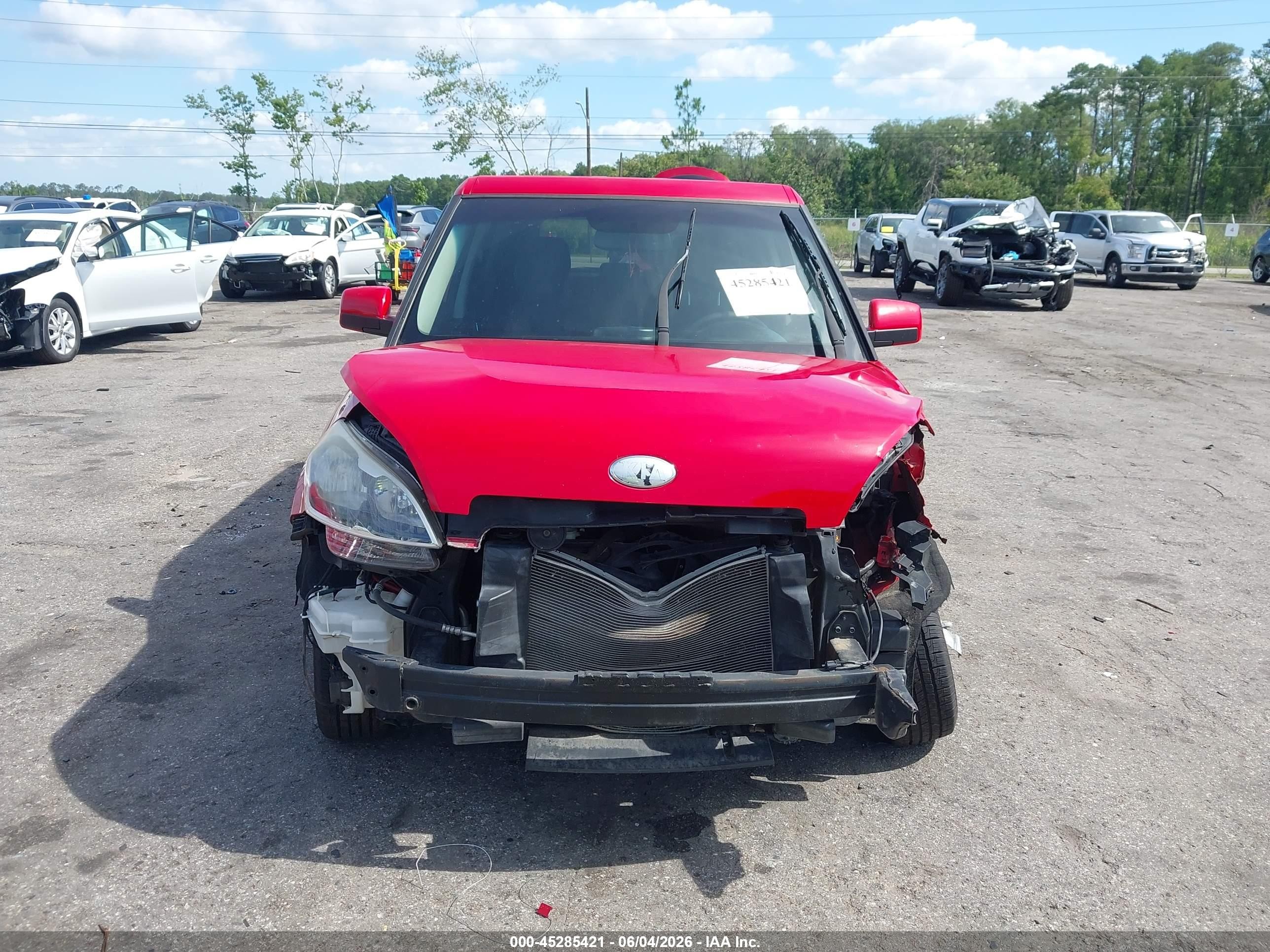 2013 Kia Soul   Red vin: KNDJT2A53D7633431