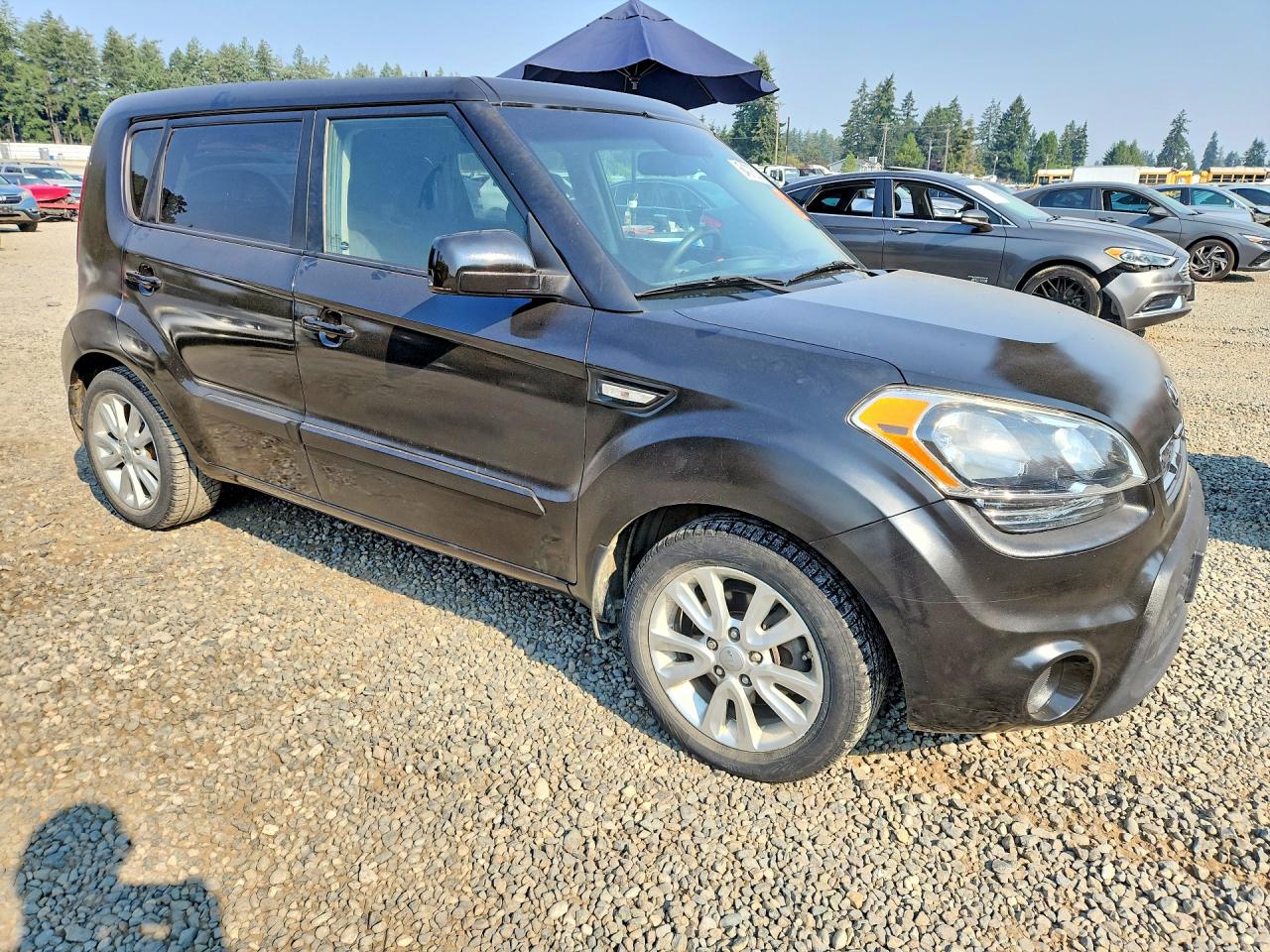 2013 Kia Soul Base Black vin: KNDJT2A53D7634918