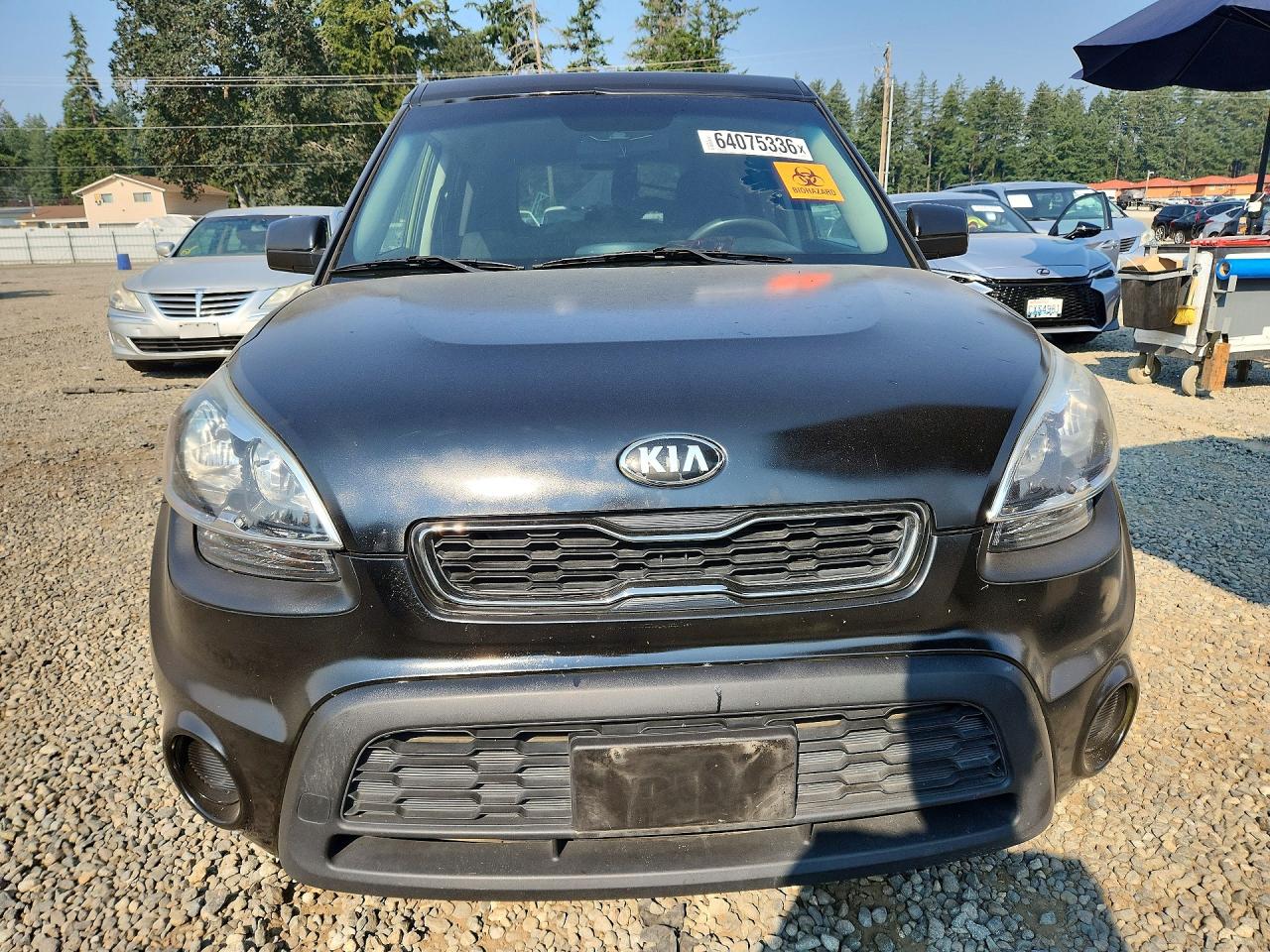 2013 Kia Soul Base Black vin: KNDJT2A53D7634918
