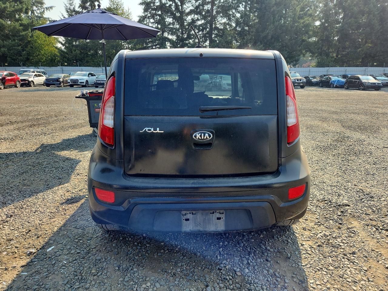 2013 Kia Soul Base Black vin: KNDJT2A53D7634918