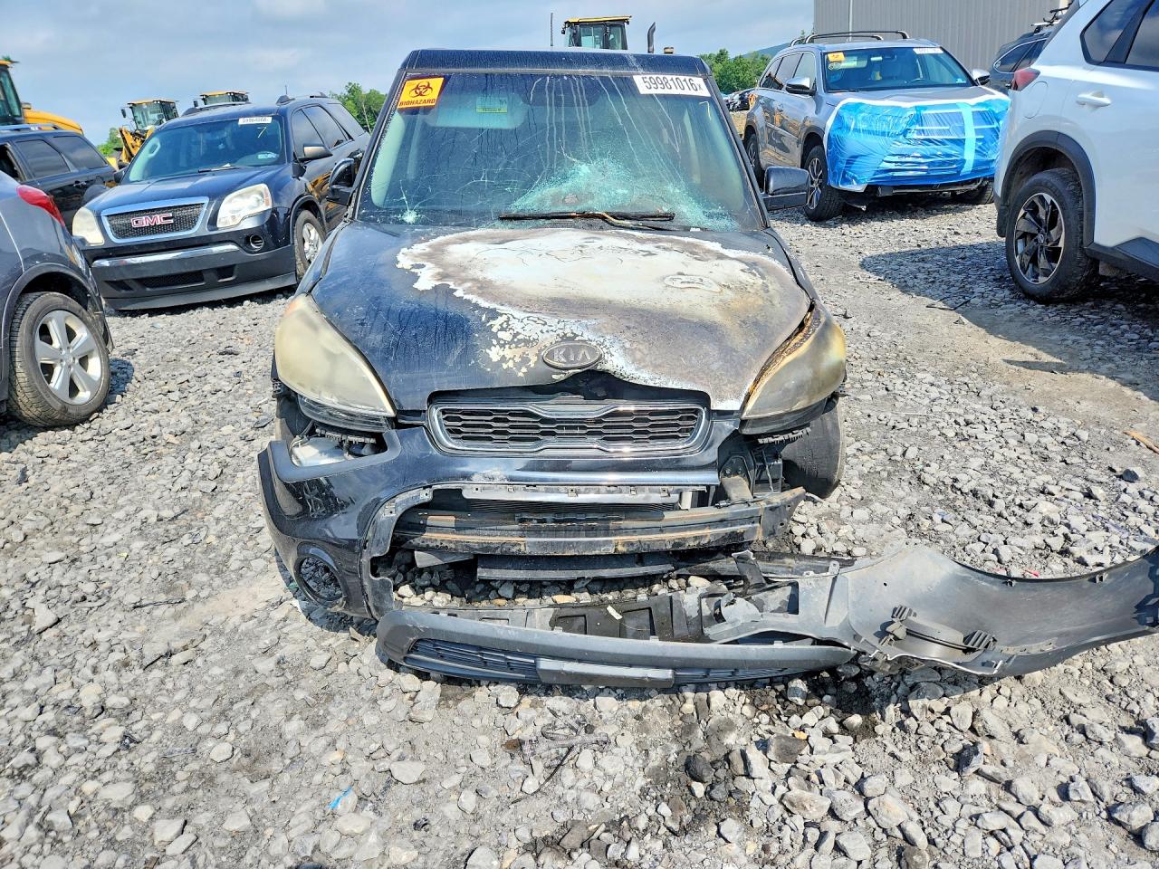2012 Kia Soul Base Black vin: KNDJT2A54C7449372