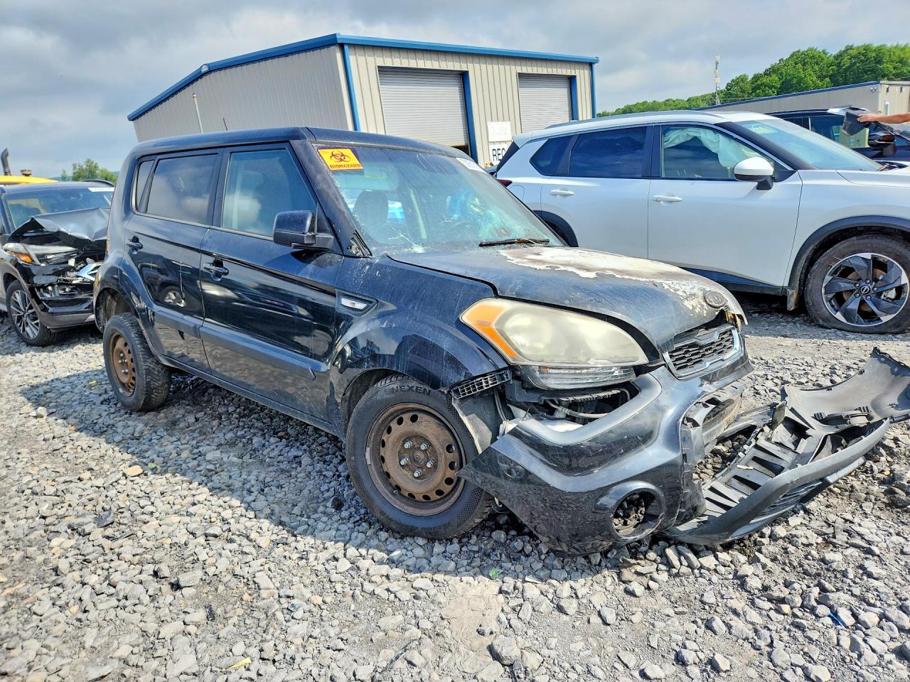2012 Kia Soul Base Black vin: KNDJT2A54C7449372