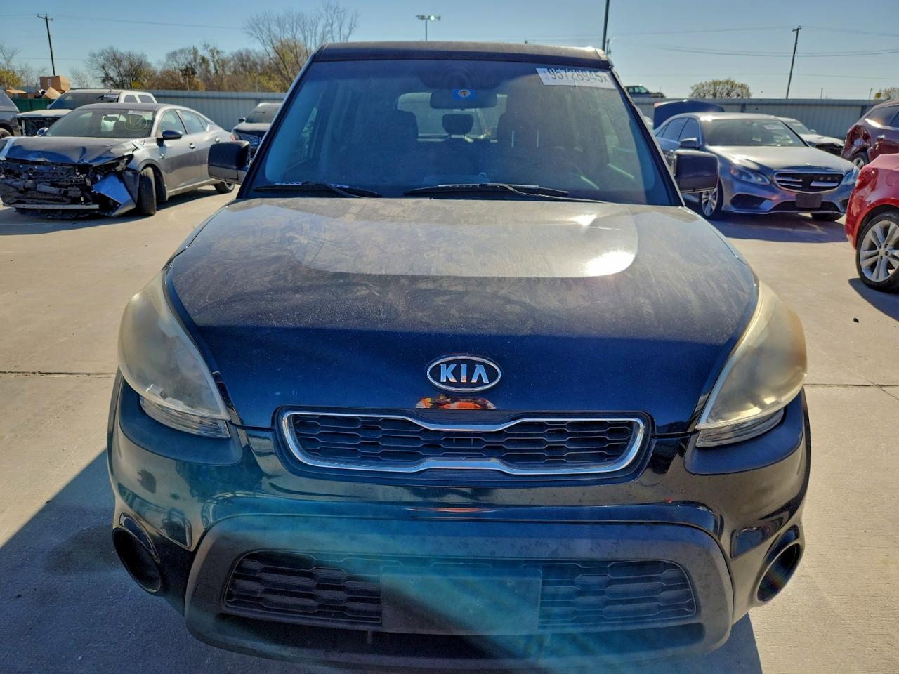 2012 Kia Soul Base Black vin: KNDJT2A54C7744424