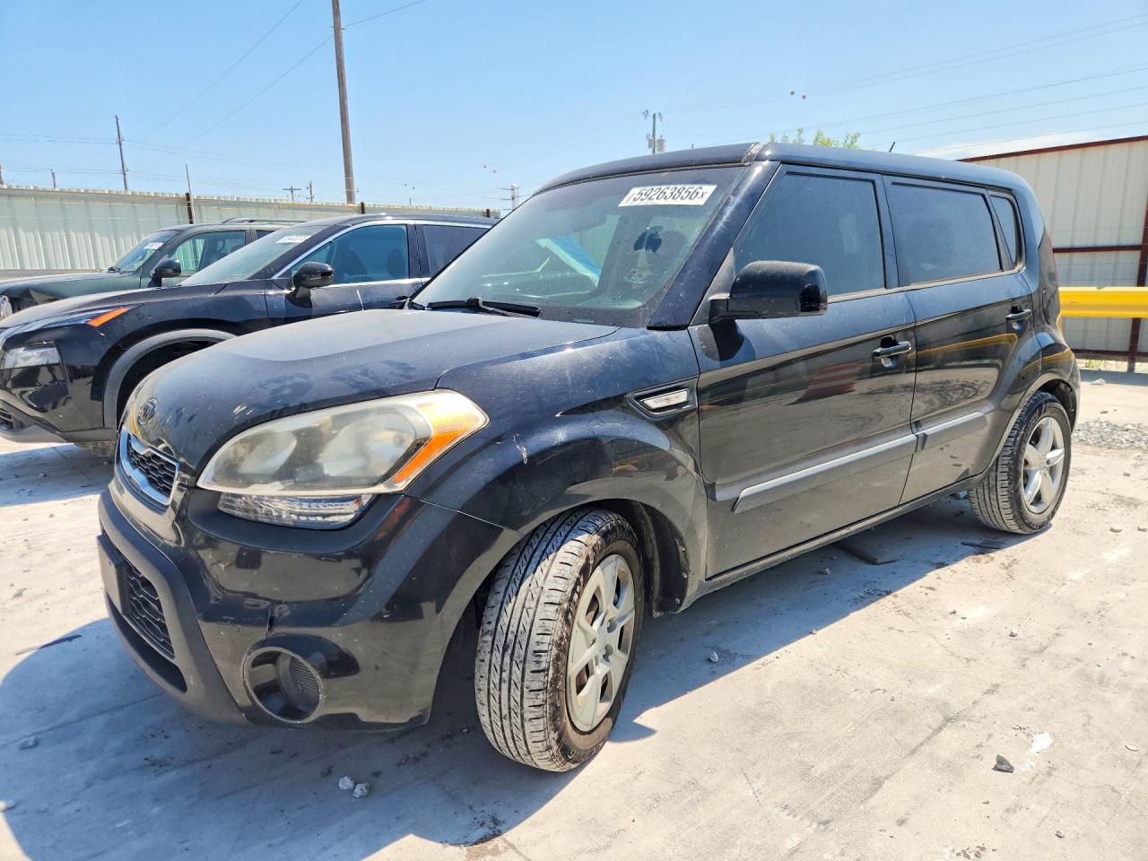 2012 Kia Soul Base Black vin: KNDJT2A54C7745721