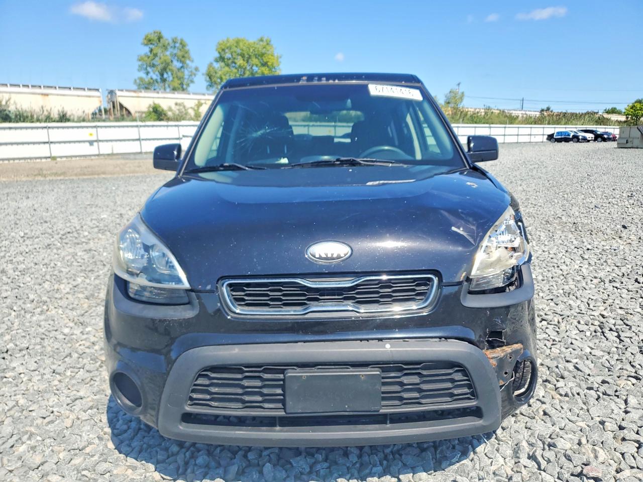 2013 Kia Soul Base Черный vin: KNDJT2A54D7515694