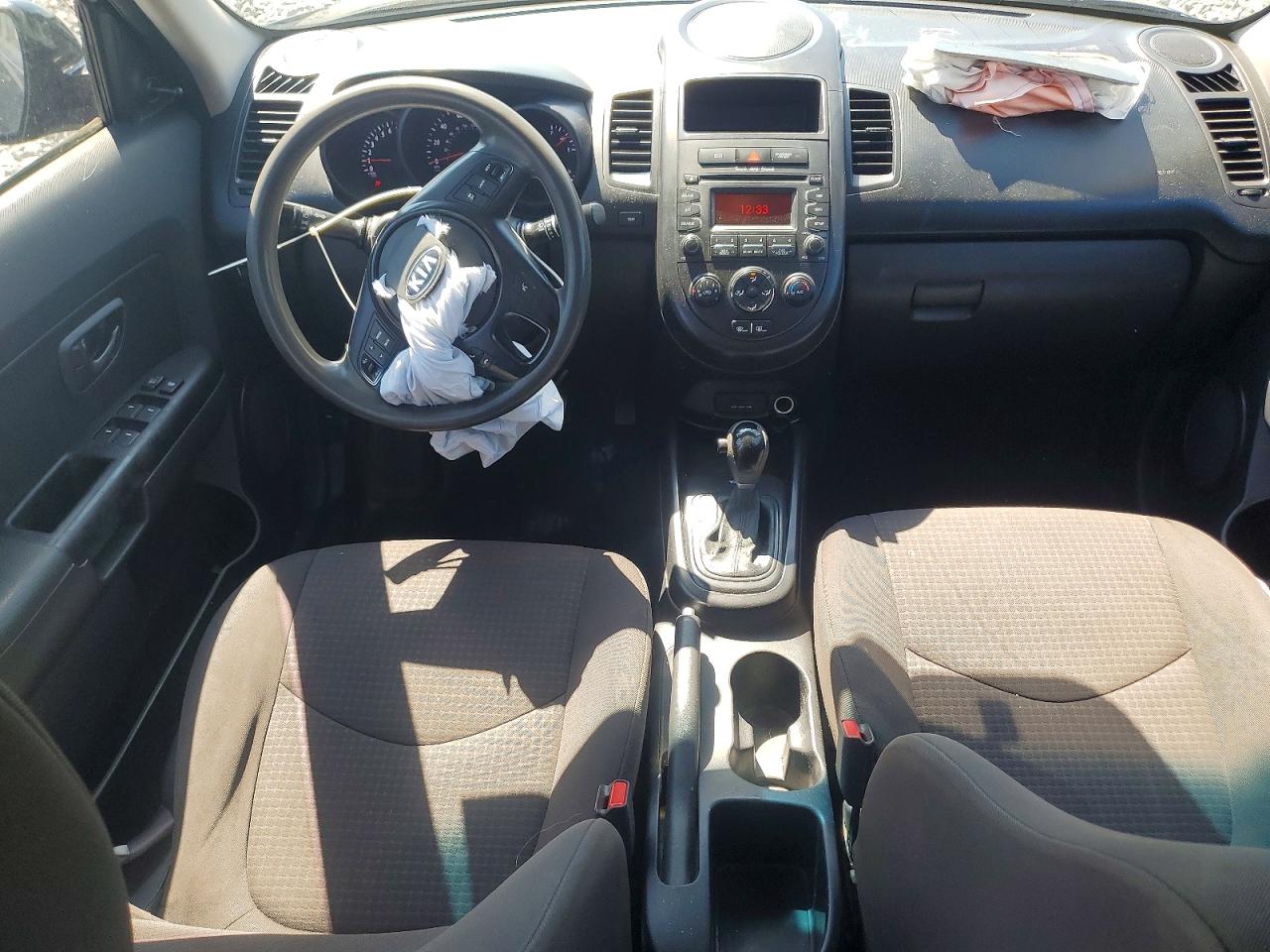 2013 Kia Soul Base Черный vin: KNDJT2A54D7515694