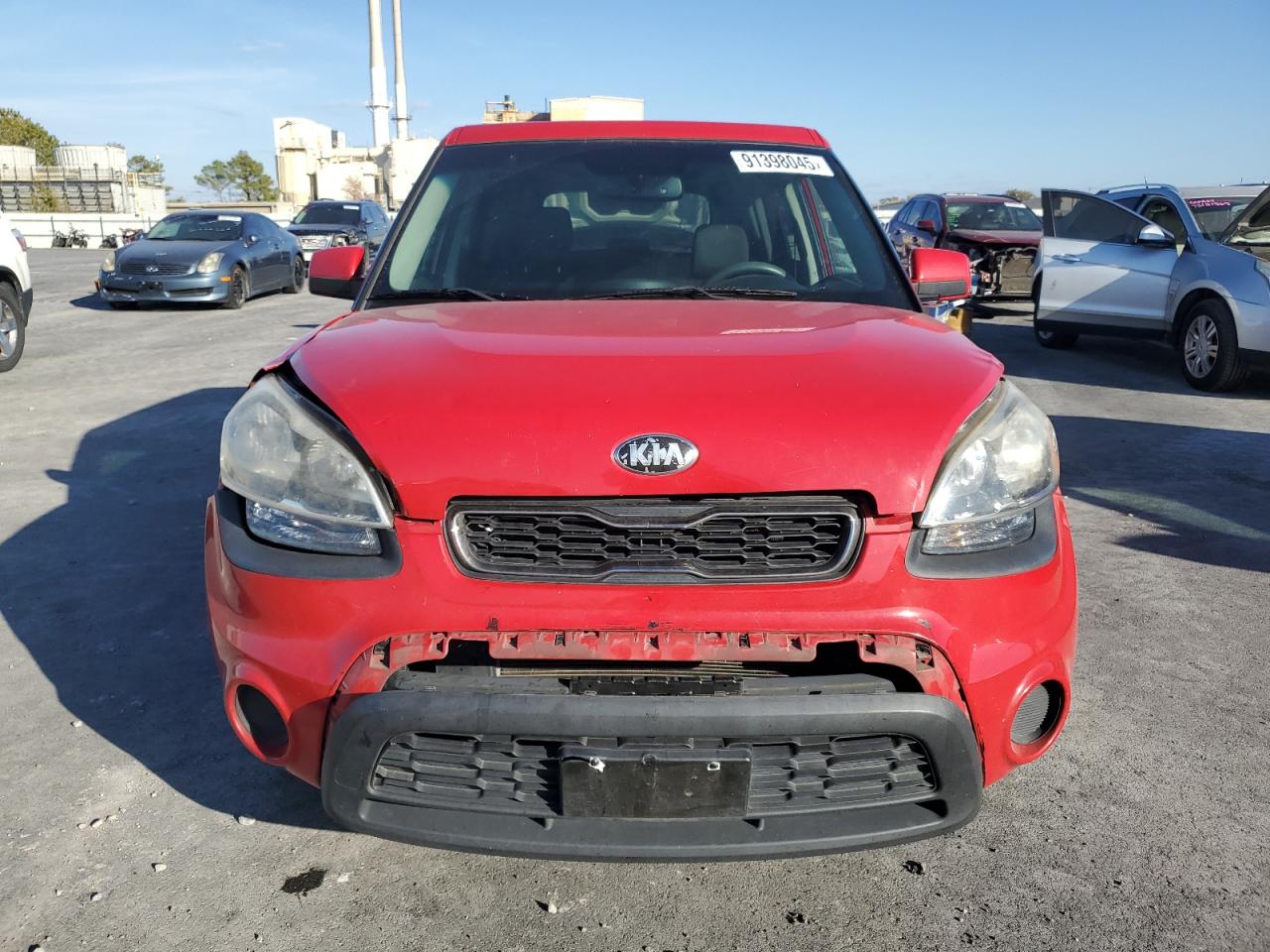 2013 Kia Soul Base Red vin: KNDJT2A54D7570484