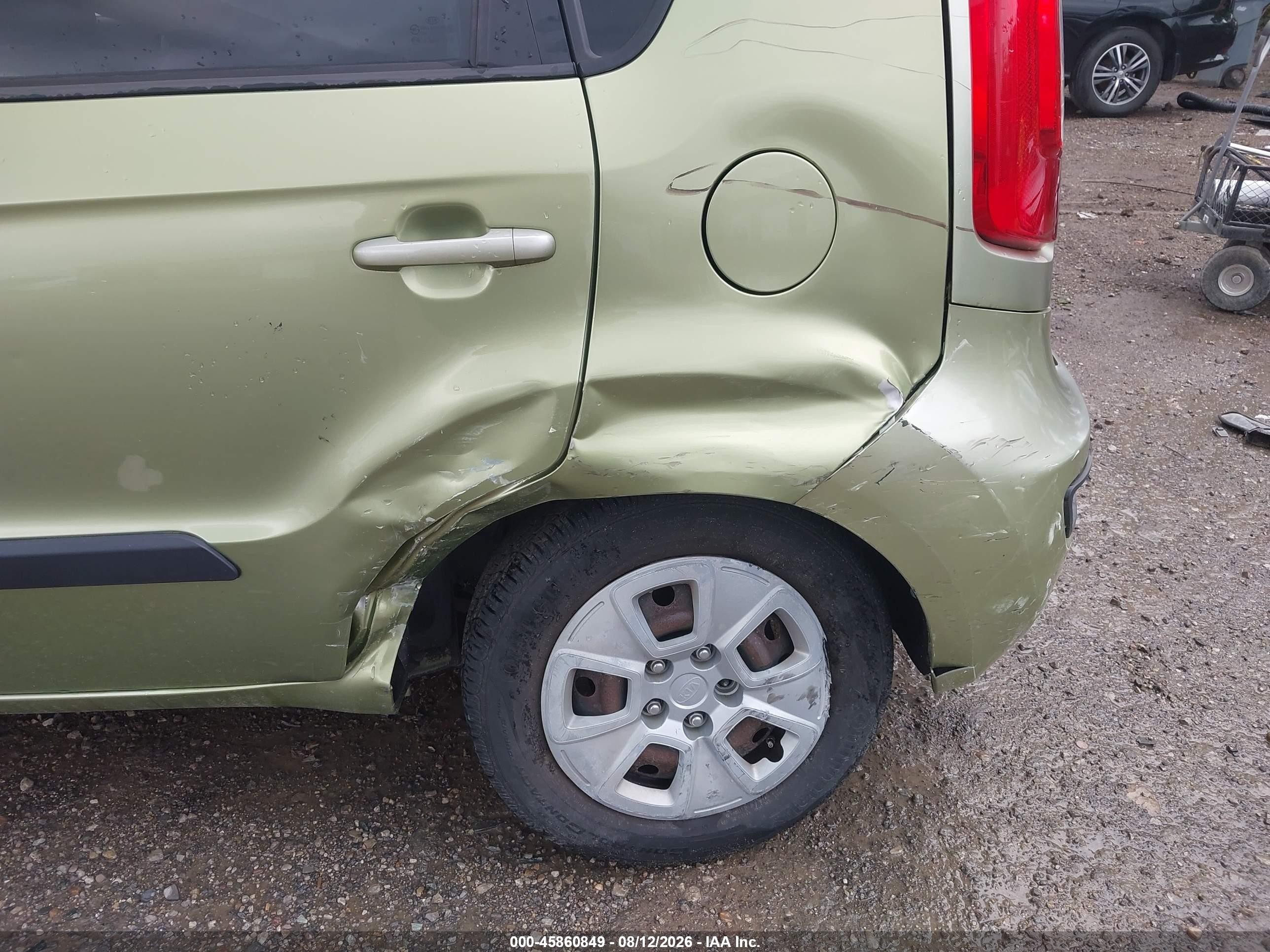 2013 Kia Soul   Green vin: KNDJT2A54D7608859