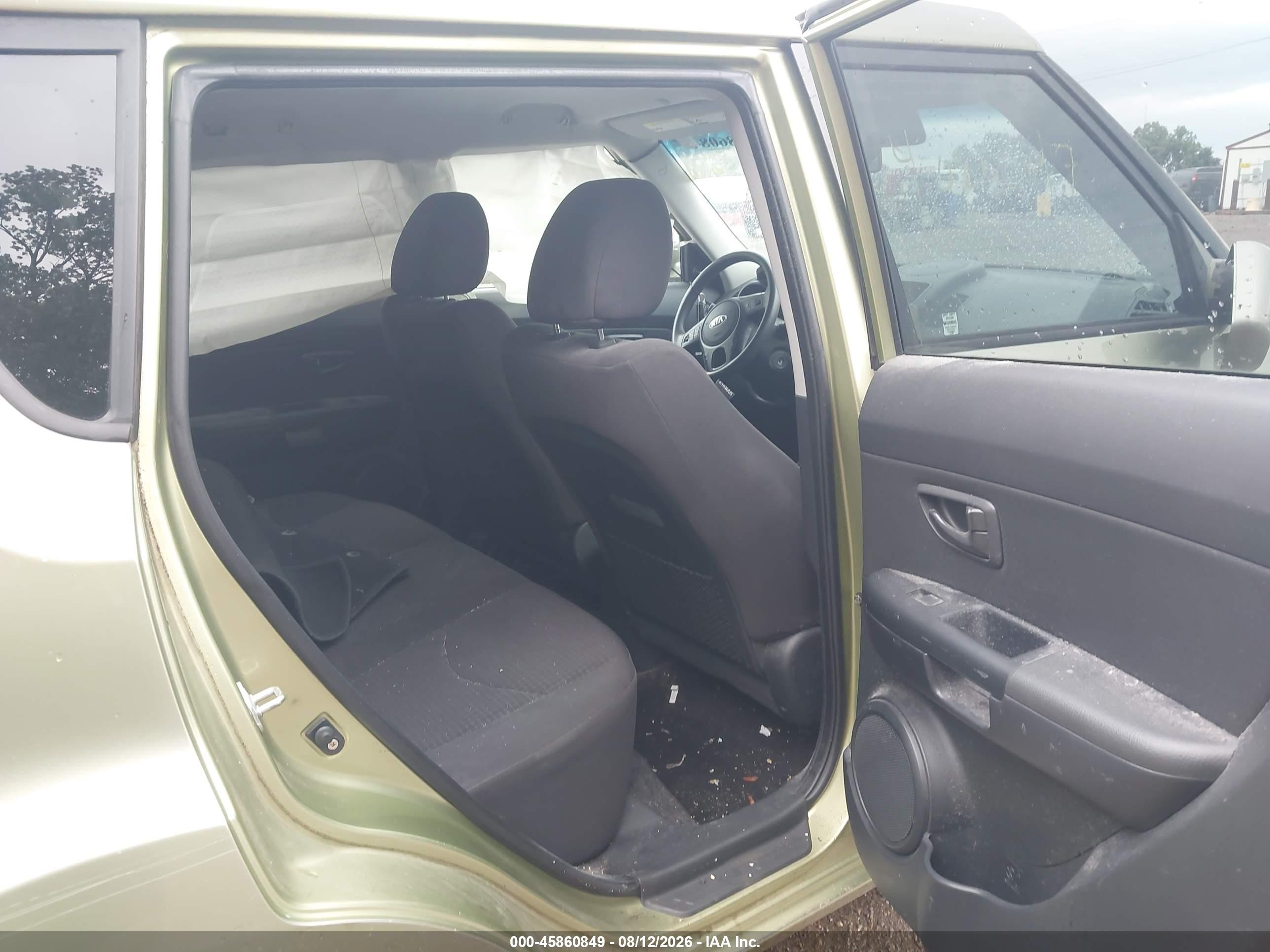 2013 Kia Soul   Green vin: KNDJT2A54D7608859