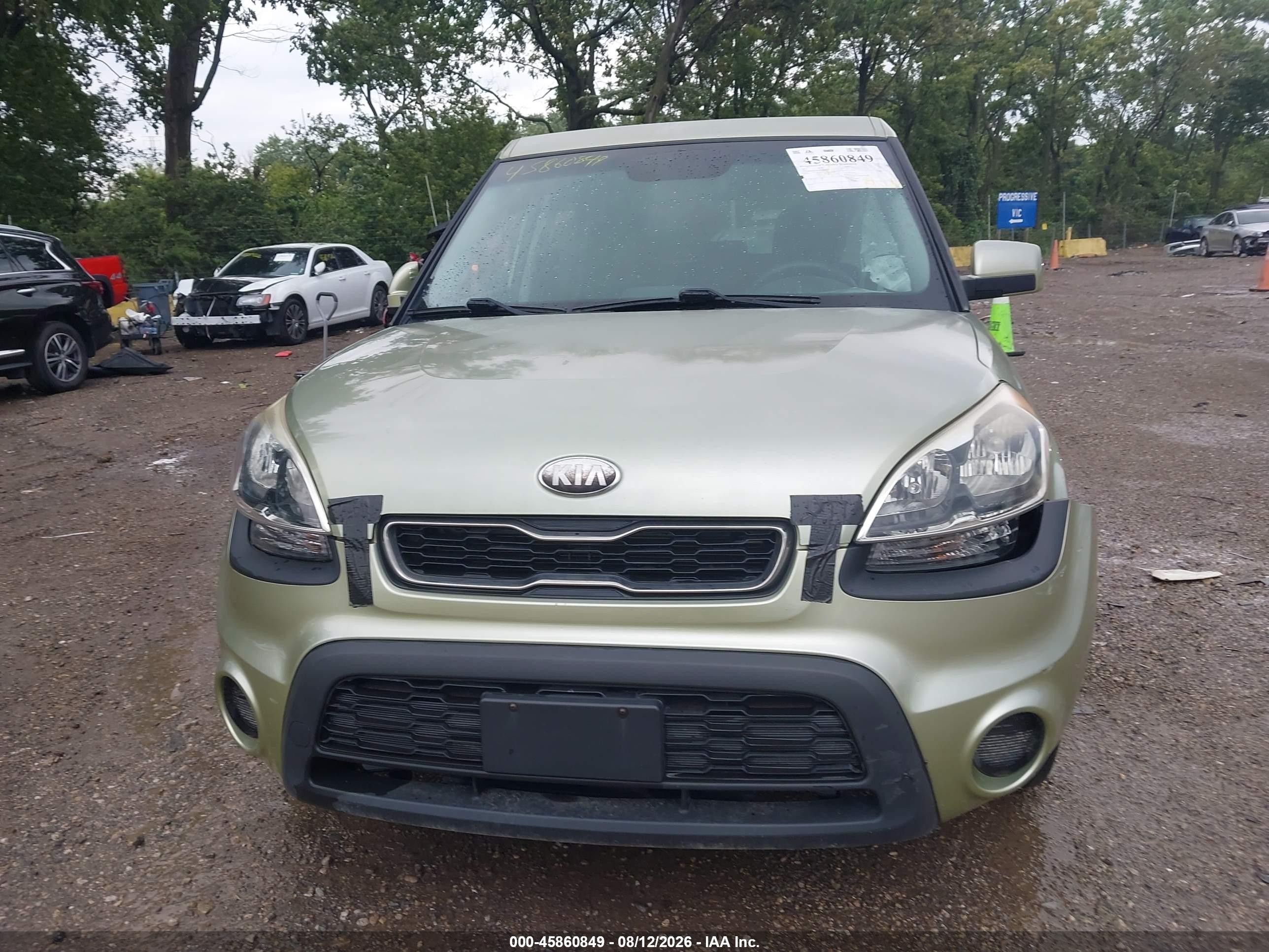 2013 Kia Soul   Green vin: KNDJT2A54D7608859