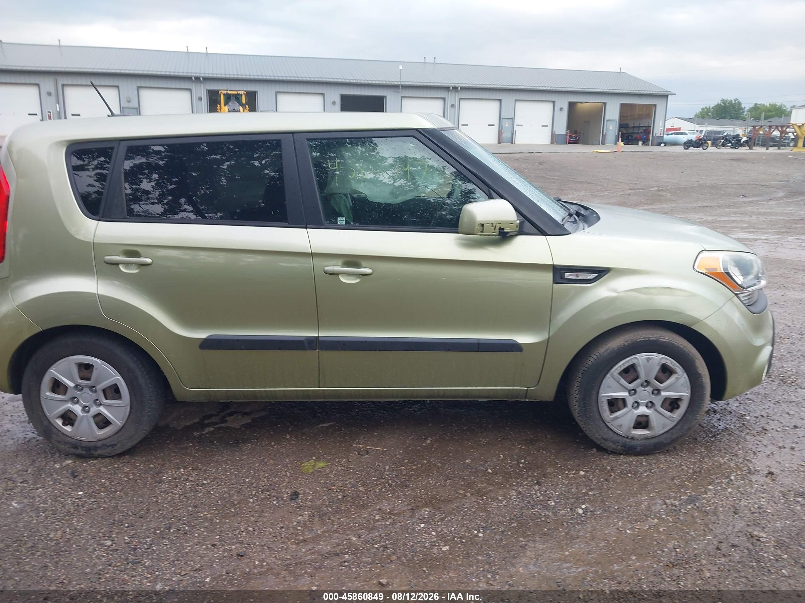 2013 Kia Soul   Green vin: KNDJT2A54D7608859