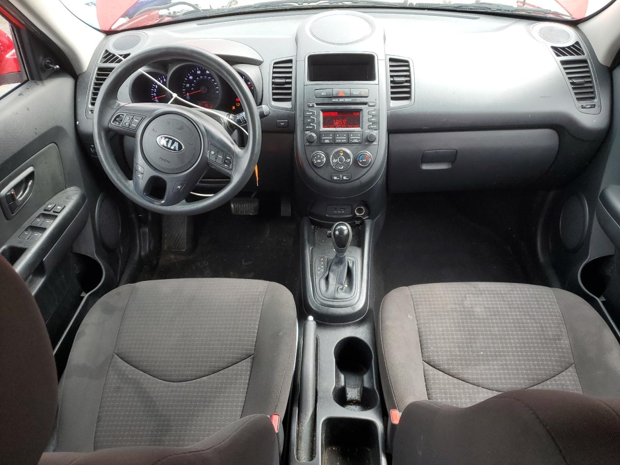 2013 Kia Soul Red vin: KNDJT2A54D7615407