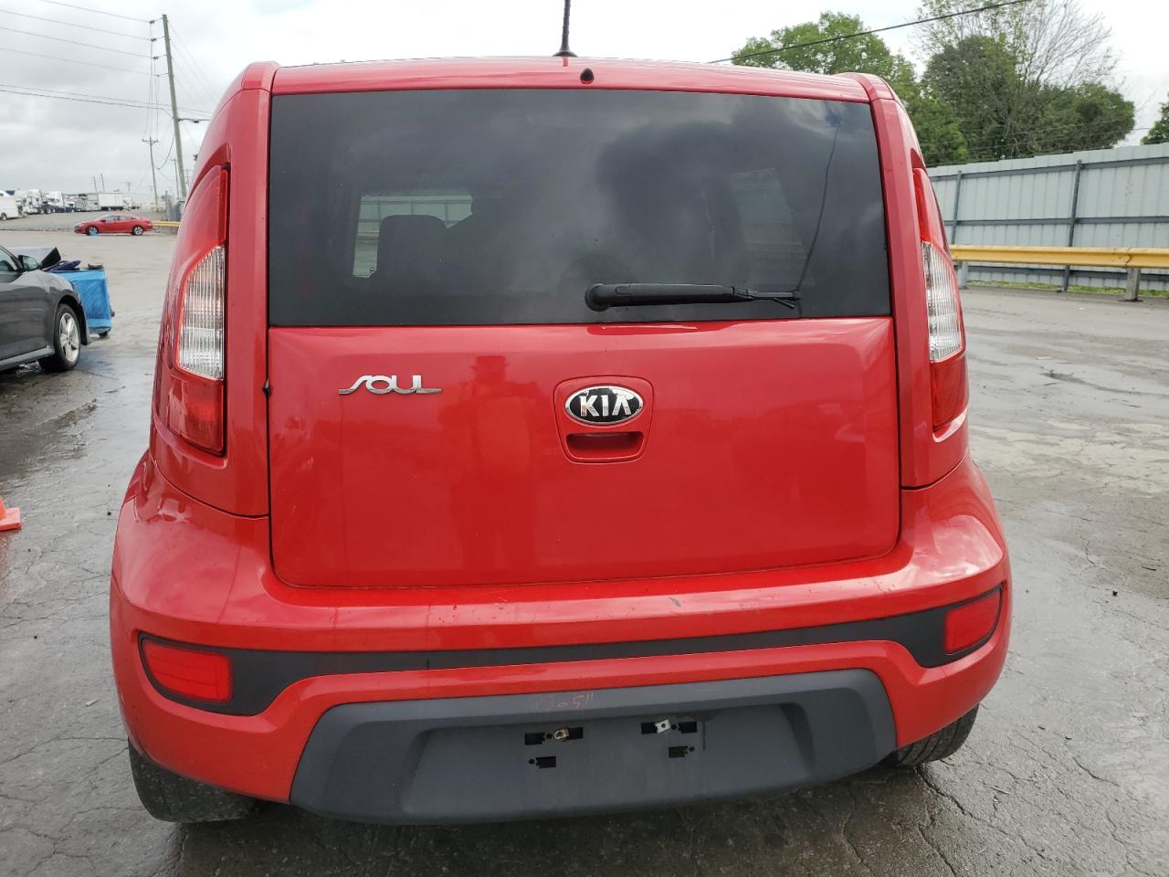 2013 Kia Soul Red vin: KNDJT2A54D7615407