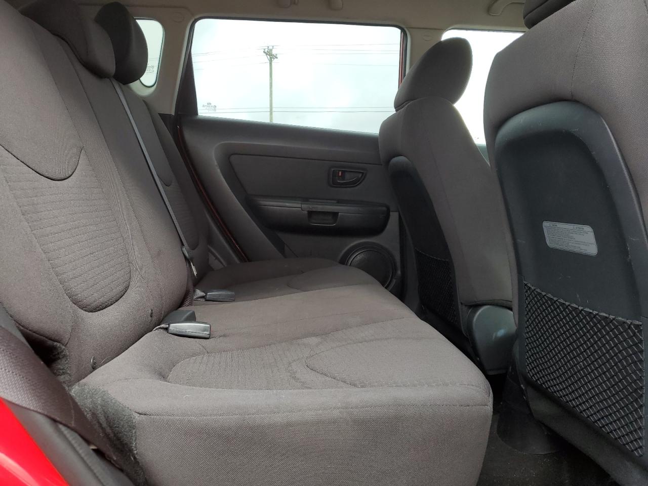 2013 Kia Soul Red vin: KNDJT2A54D7615407