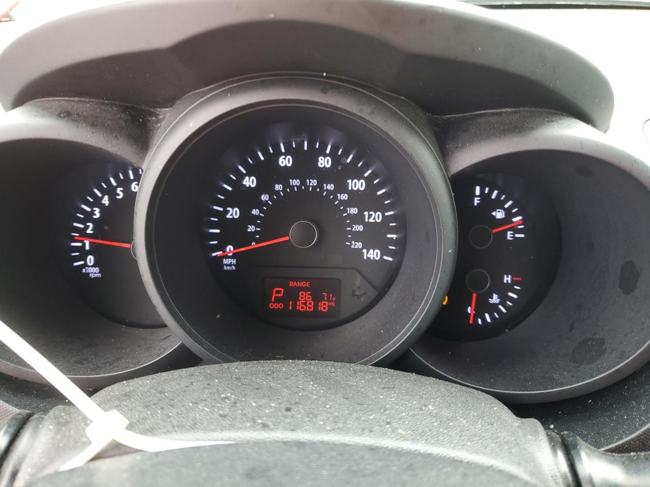 2013 Kia Soul Red vin: KNDJT2A54D7615407