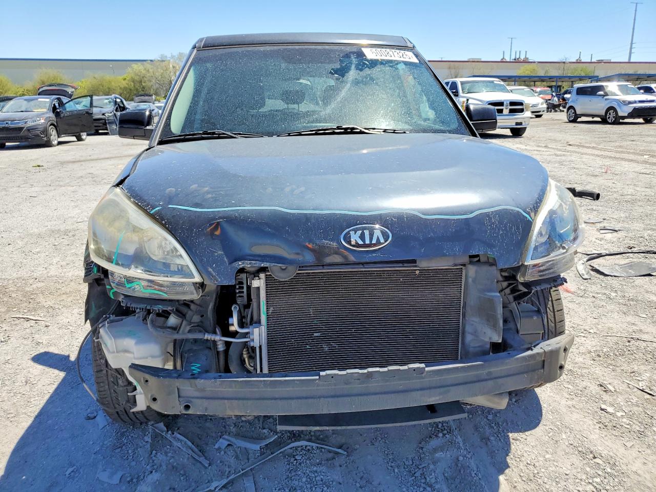 2013 Kia Soul Base Black vin: KNDJT2A54D7634314