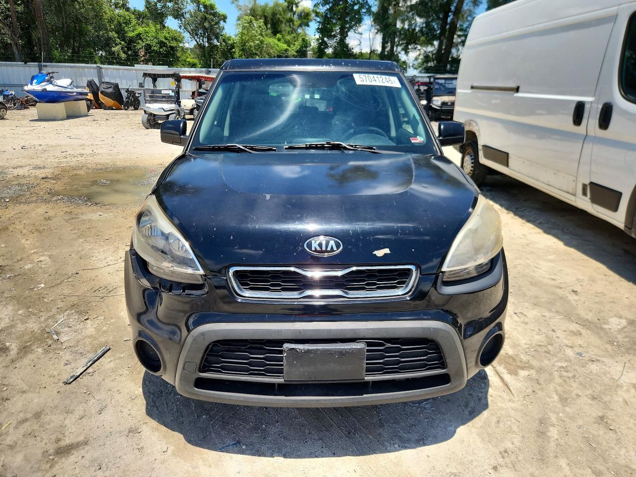 2013 Kia Soul Base Black vin: KNDJT2A54D7753349