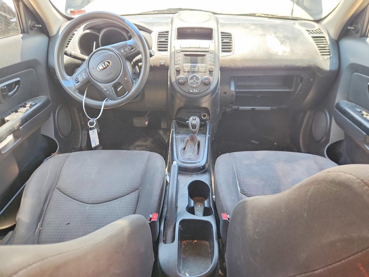 2013 Kia Soul Base Black vin: KNDJT2A54D7753349
