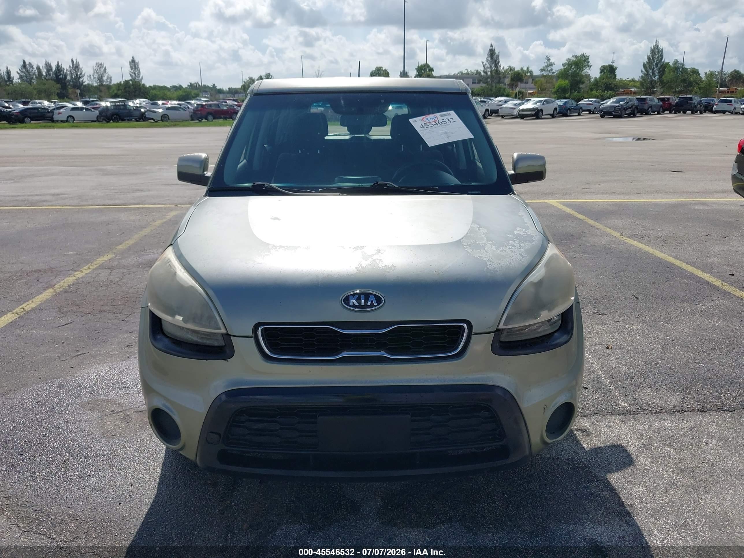 2012 Kia Soul   Green vin: KNDJT2A55C7386461