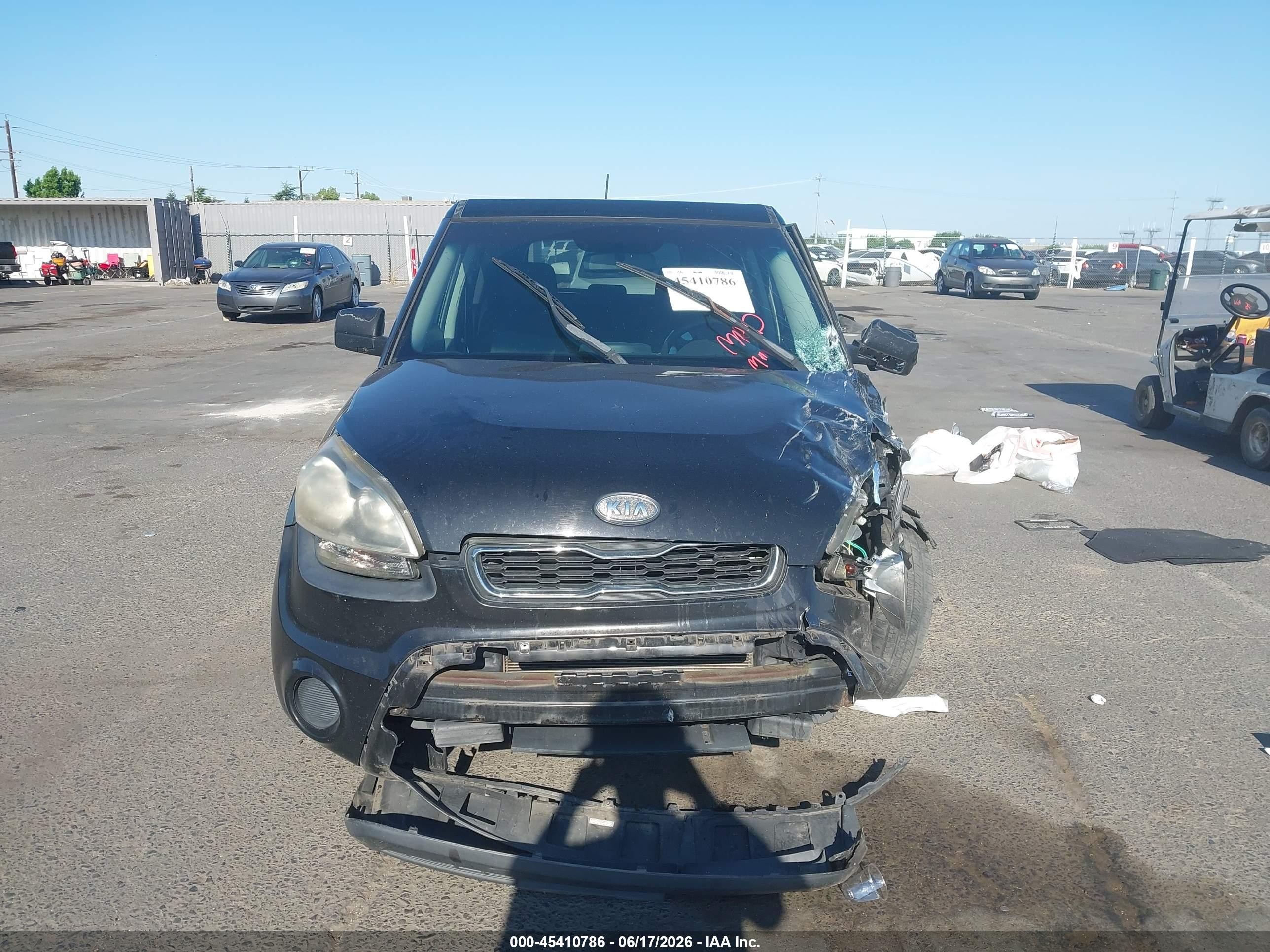 2012 Kia Soul   Black vin: KNDJT2A55C7430894