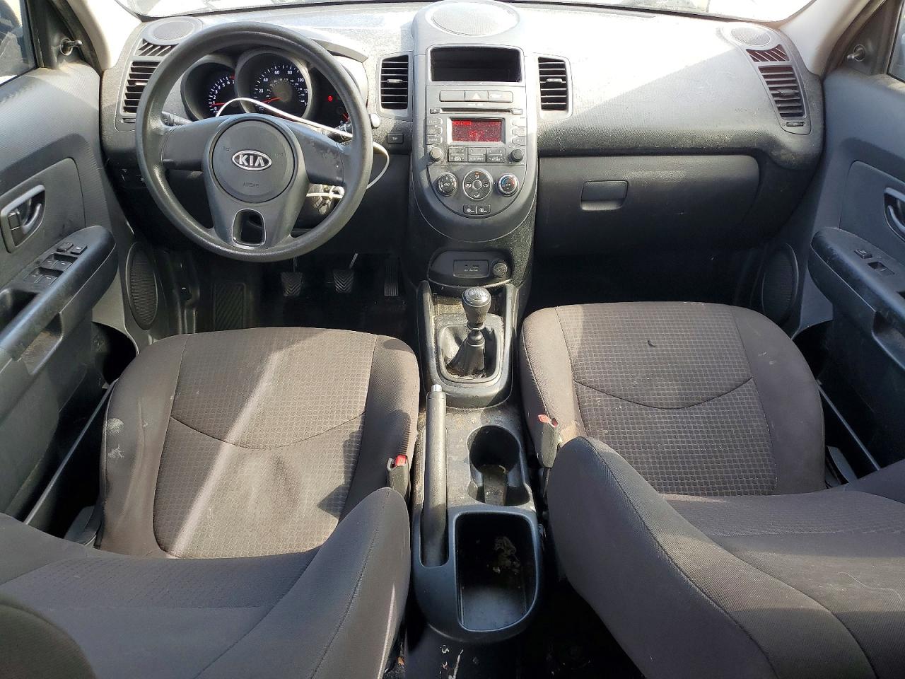 2012 Kia Soul Base Black vin: KNDJT2A55C7744903